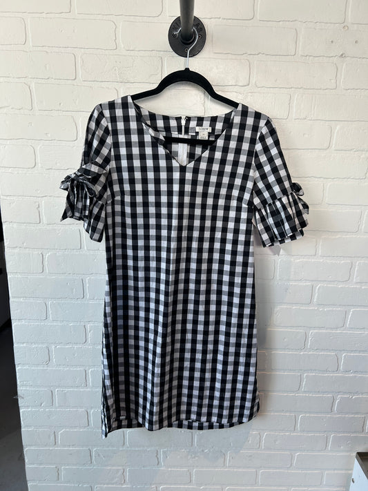 Dress Work By J. Crew In Black & White, Size: Xs