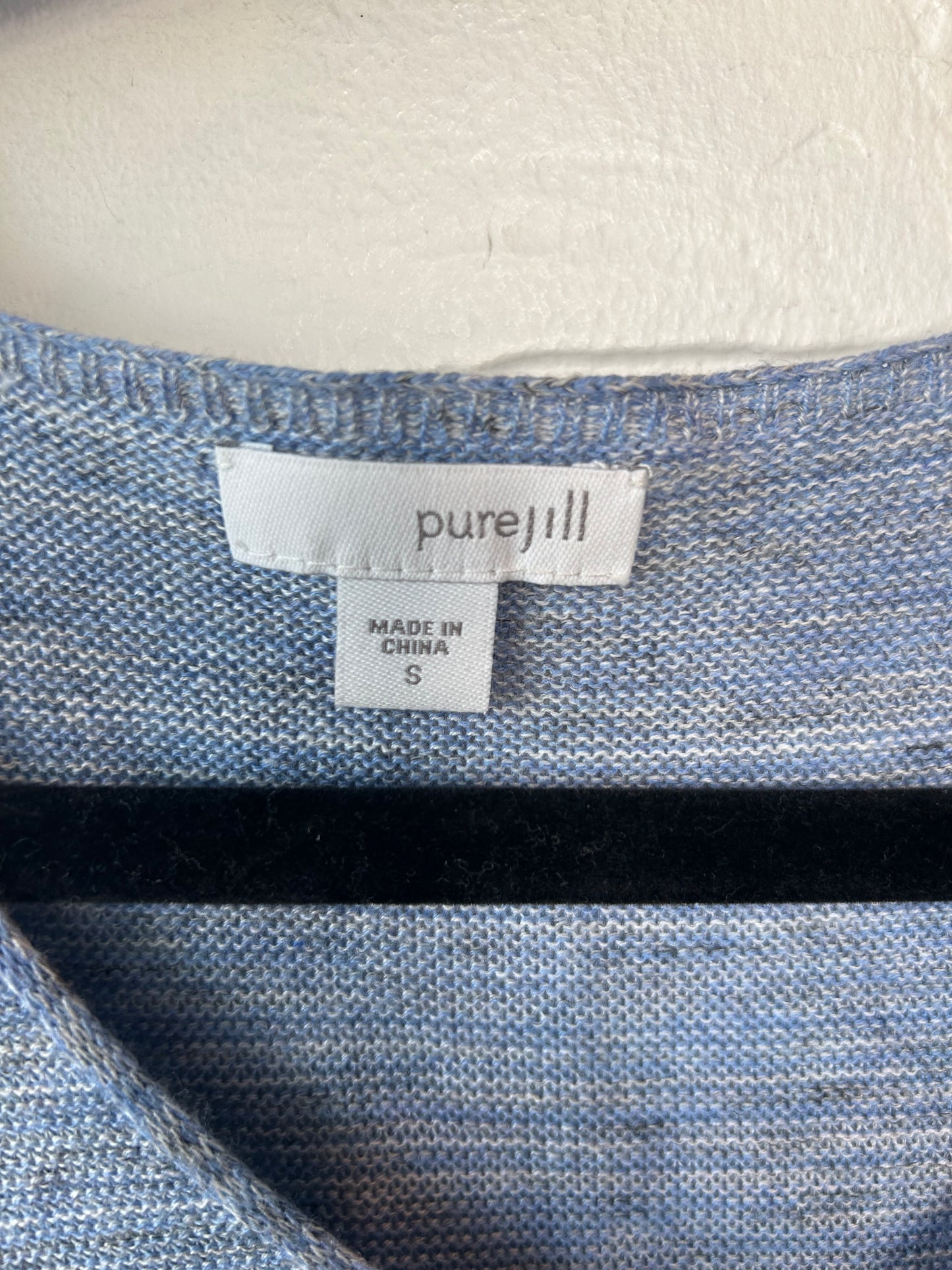 Sweater By Pure Jill In Blue, Size: S