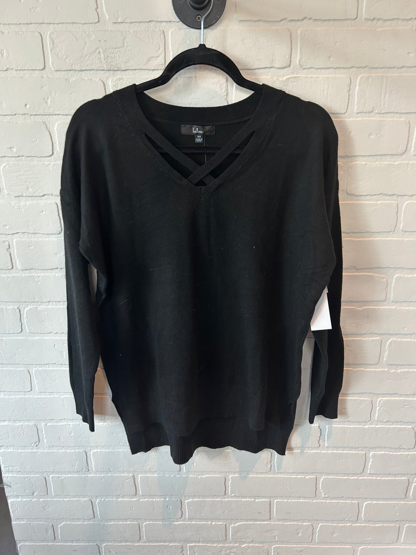 Sweater By Lulus In Black, Size: Xs