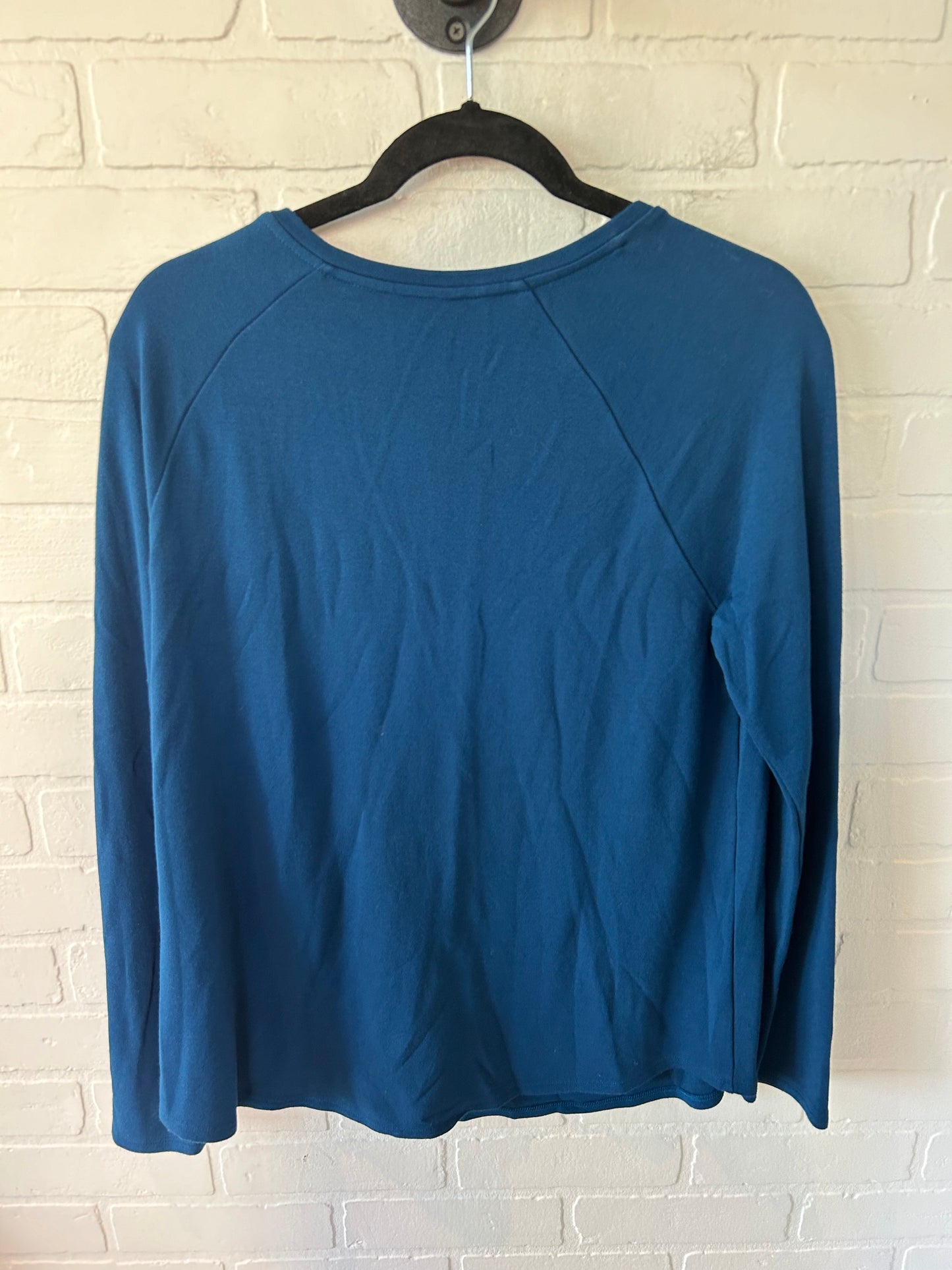 Top Long Sleeve By Chicos In Blue, Size: L