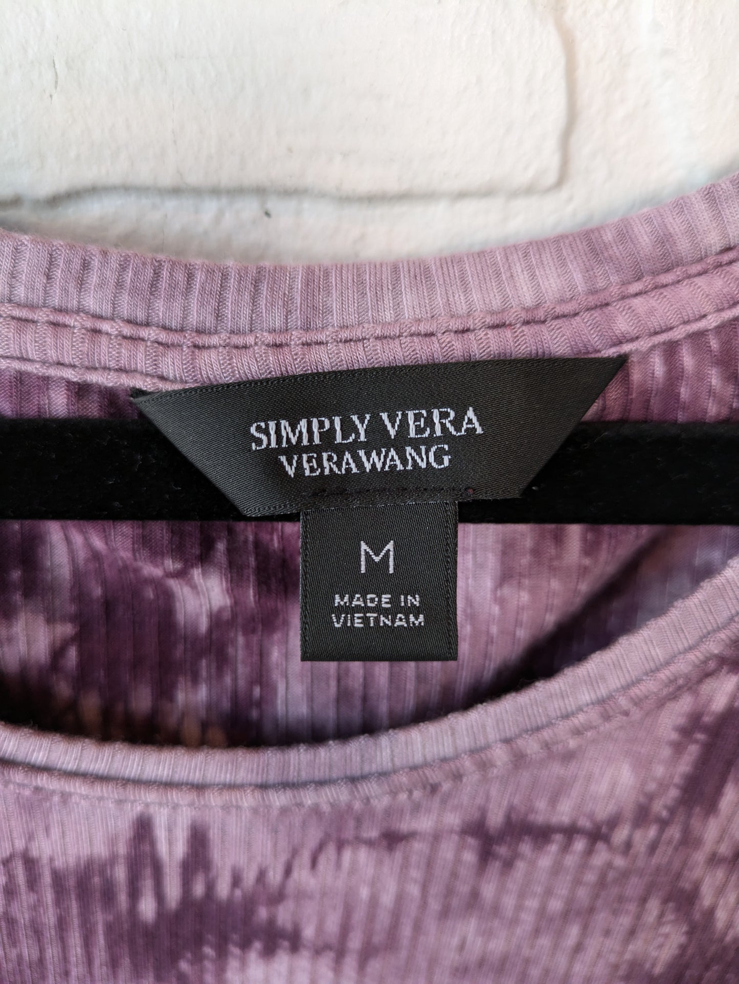 Top Long Sleeve By Simply Vera In Purple, Size: M