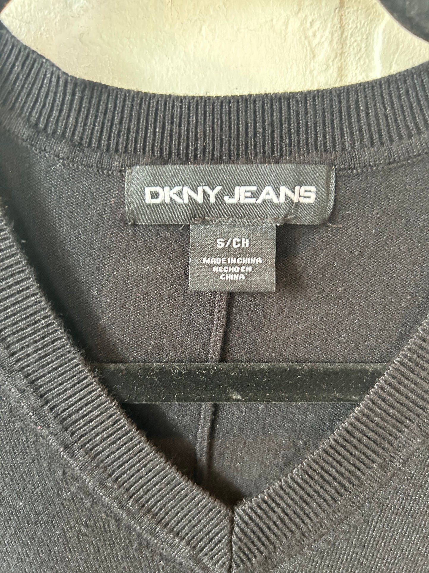 Sweater By Dkny In Black, Size: S