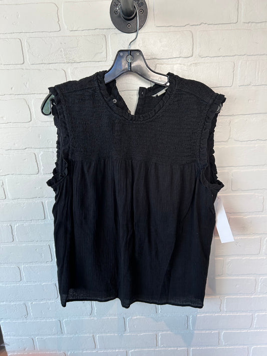 Top Sleeveless By Caslon In Black, Size: Xl