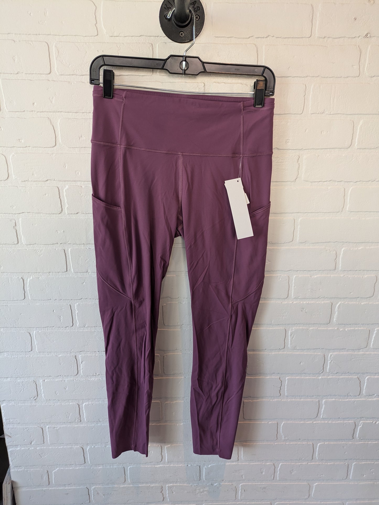 Athletic Capris By Lululemon In Pink, Size: 8