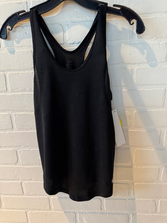 Athletic Tank Top By Nike In Black, Size: Xs