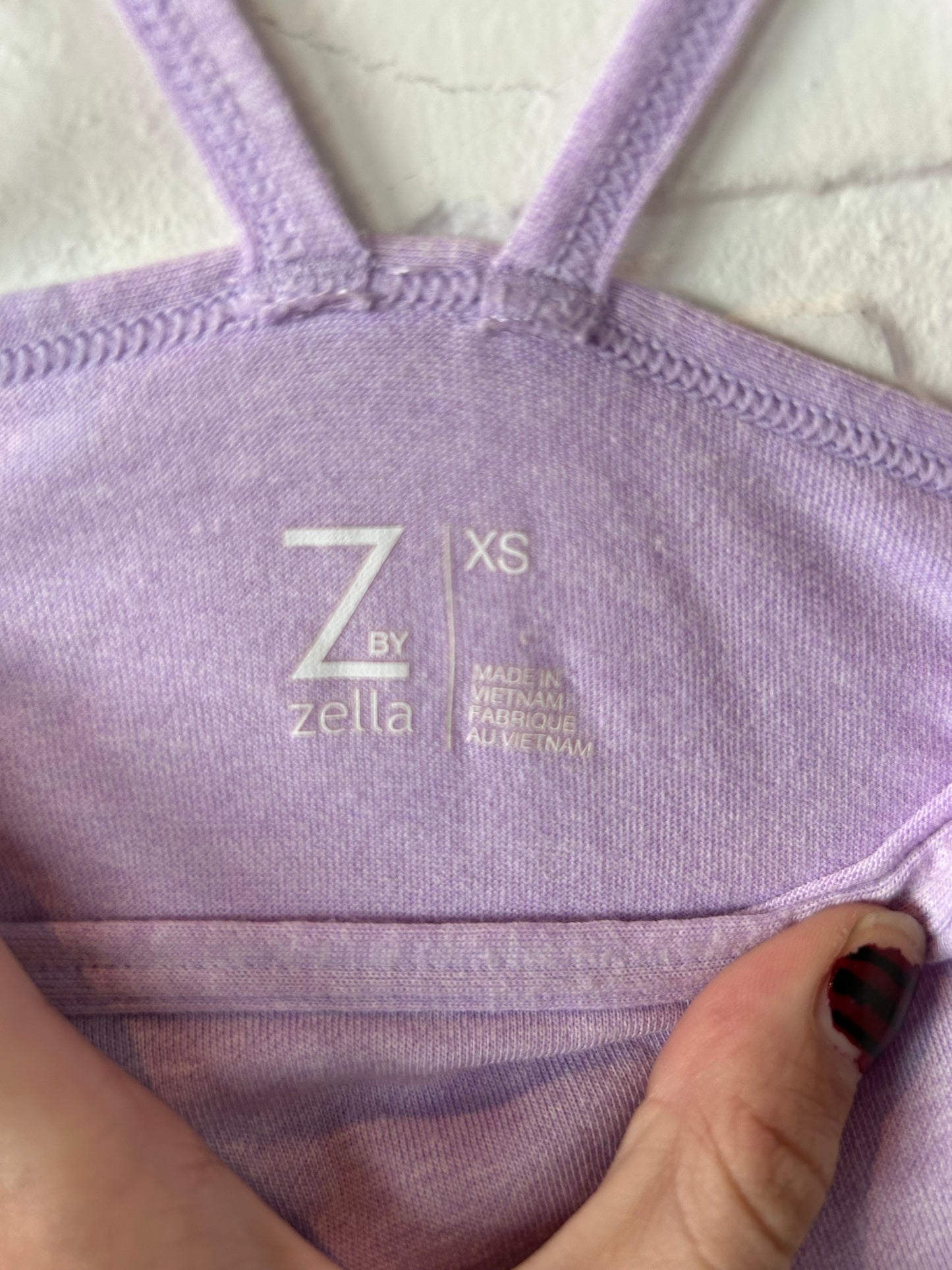 Athletic Tank Top By Zella In Purple, Size: Xs