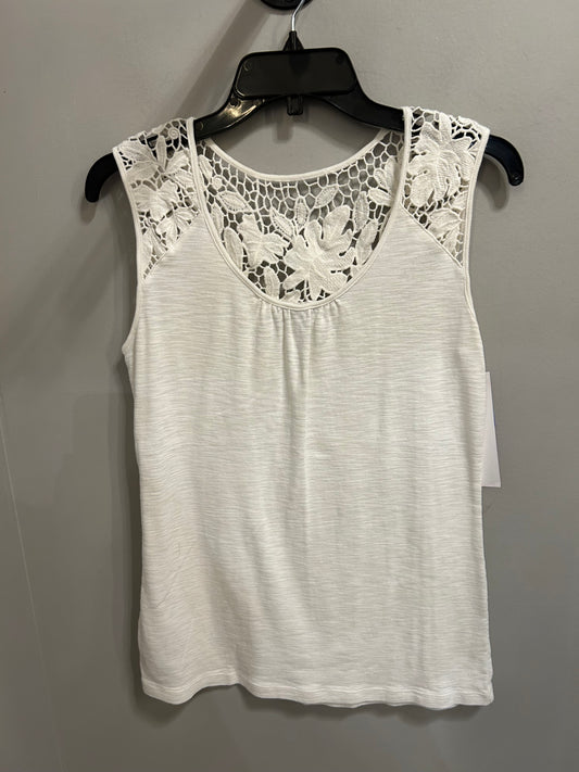 Top Sleeveless By Tommy Bahama In Cream, Size: S