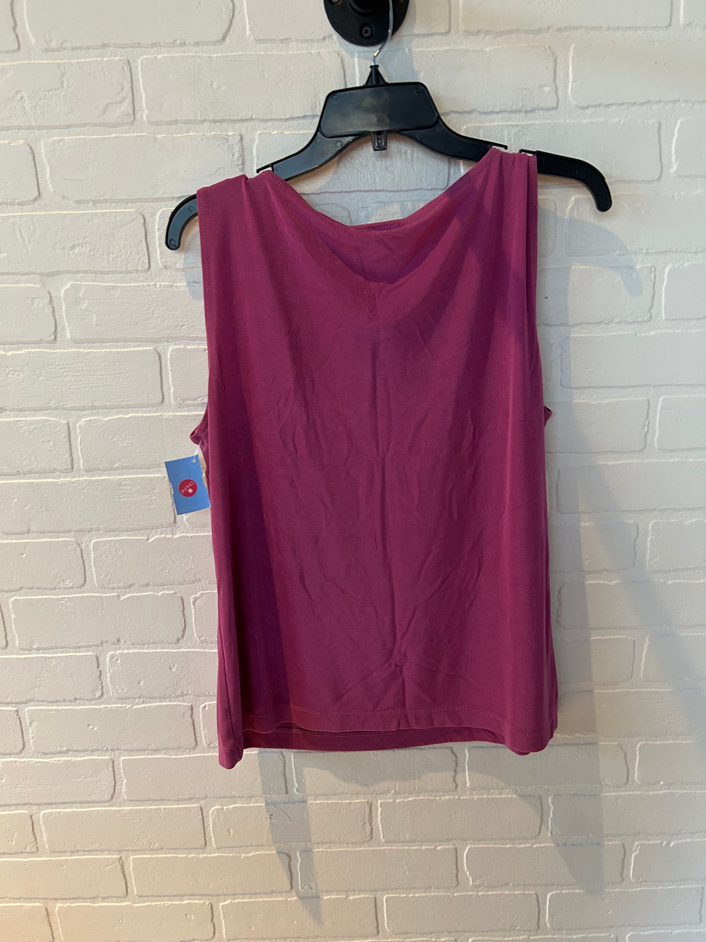 Top Sleeveless By Chicos In Pink, Size: Xl