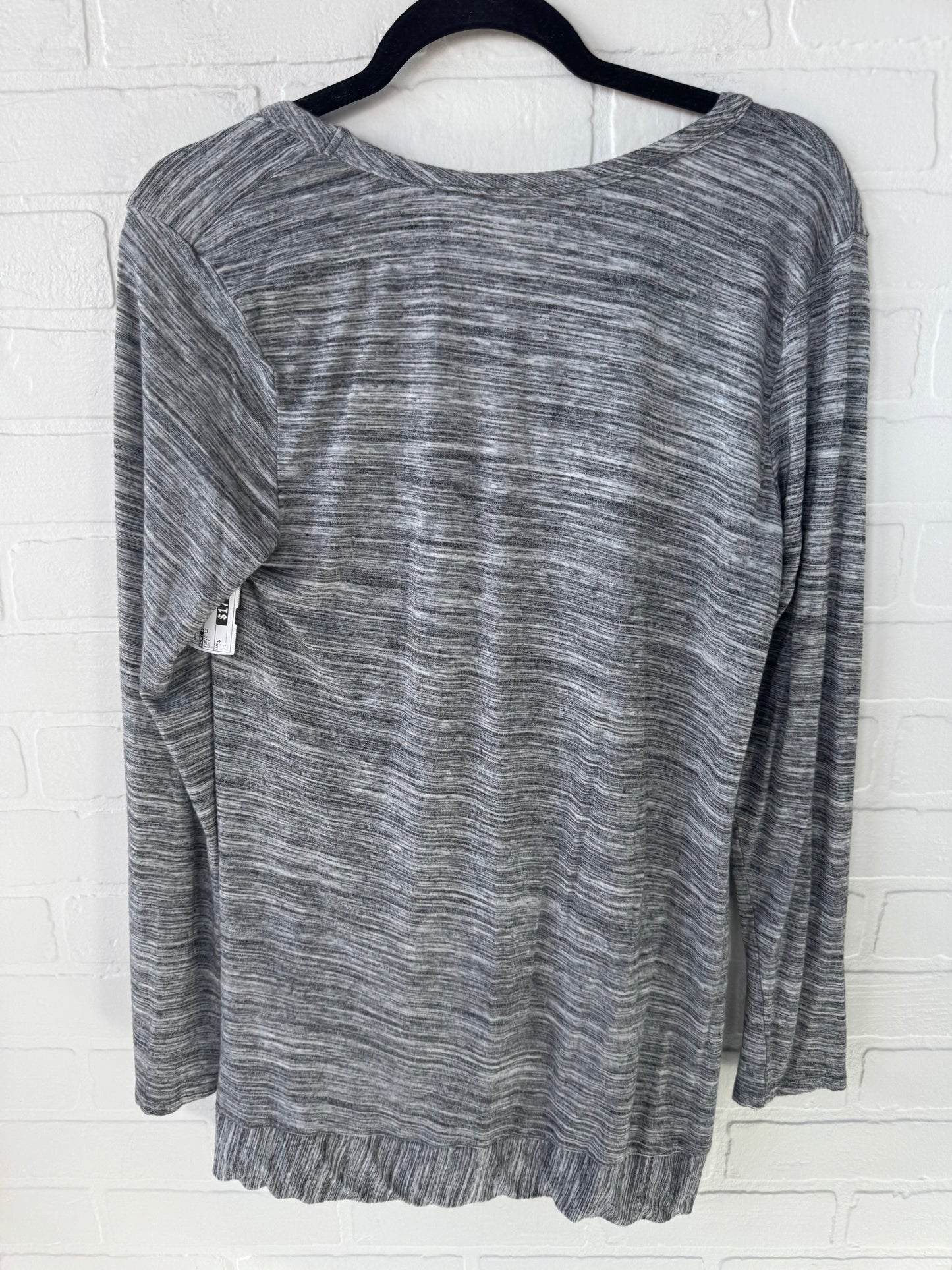 Tunic Long Sleeve By Soft Surroundings In Grey, Size: S