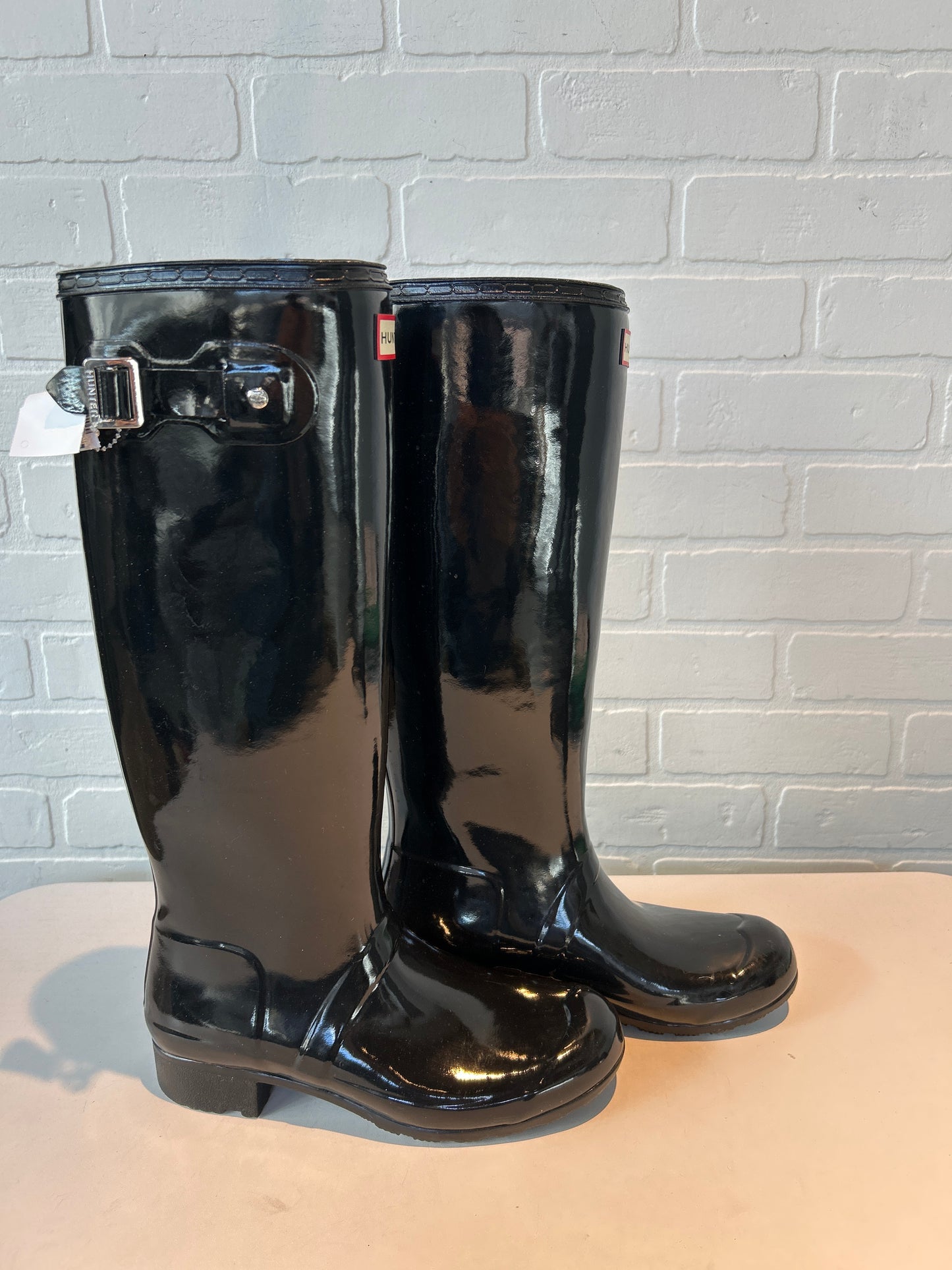 Boots Rain By Hunter In Black, Size: 8