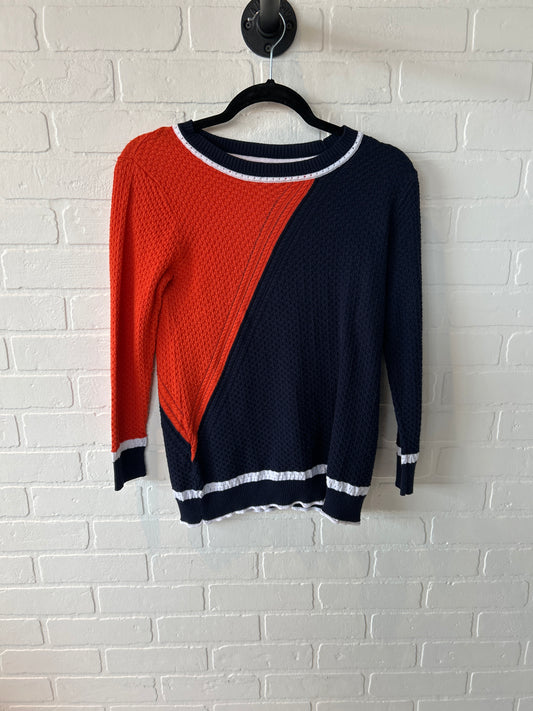 Sweater By Blyse Spenaed In Blue & Orange, Size: S