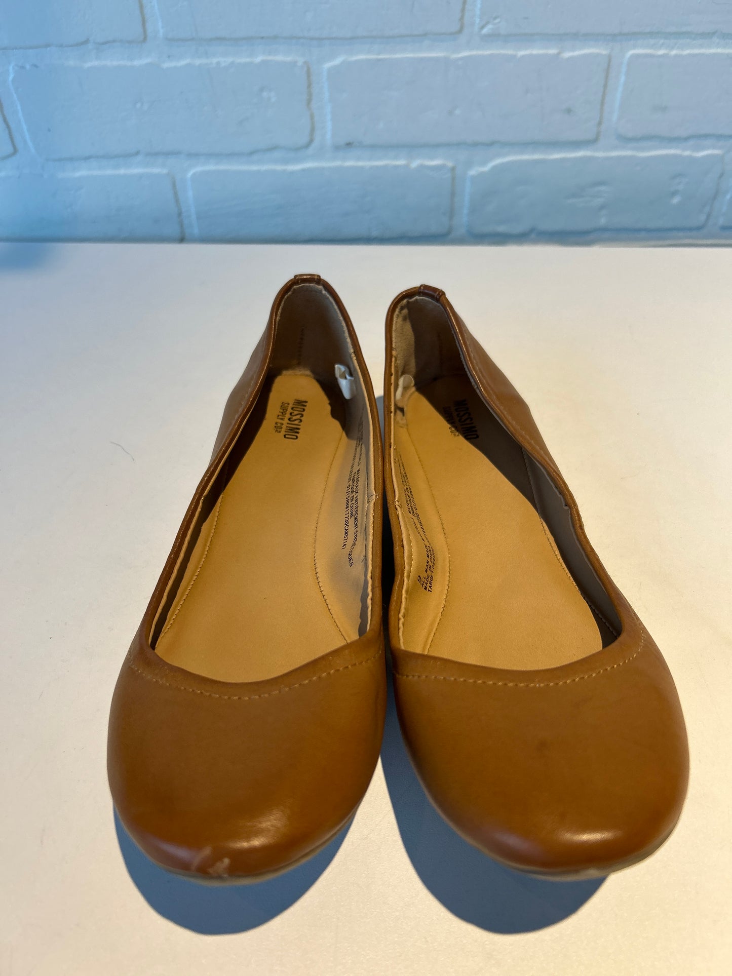 Shoes Flats By Mossimo In Brown, Size: 9