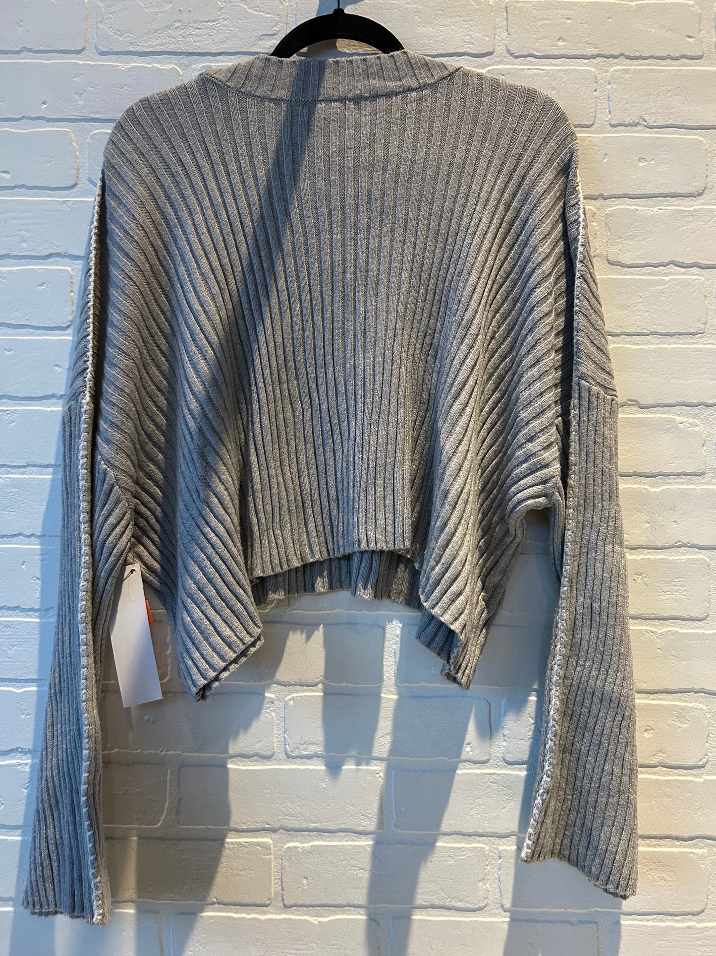 Sweater By SINCERELY JULES In Grey & White, Size: L