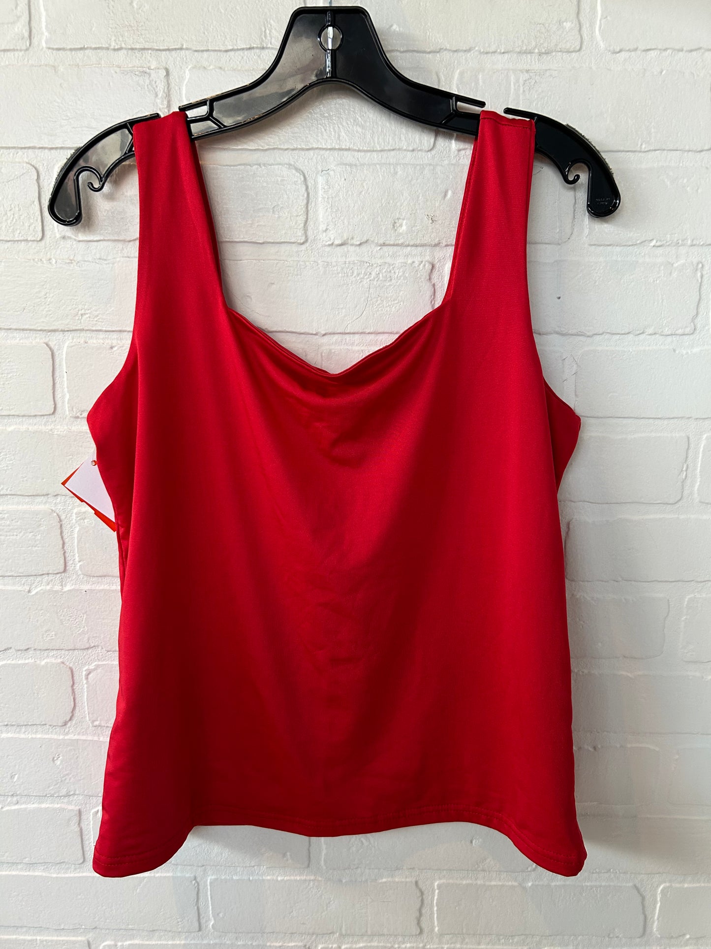 Top Sleeveless By Cme In Red, Size: L