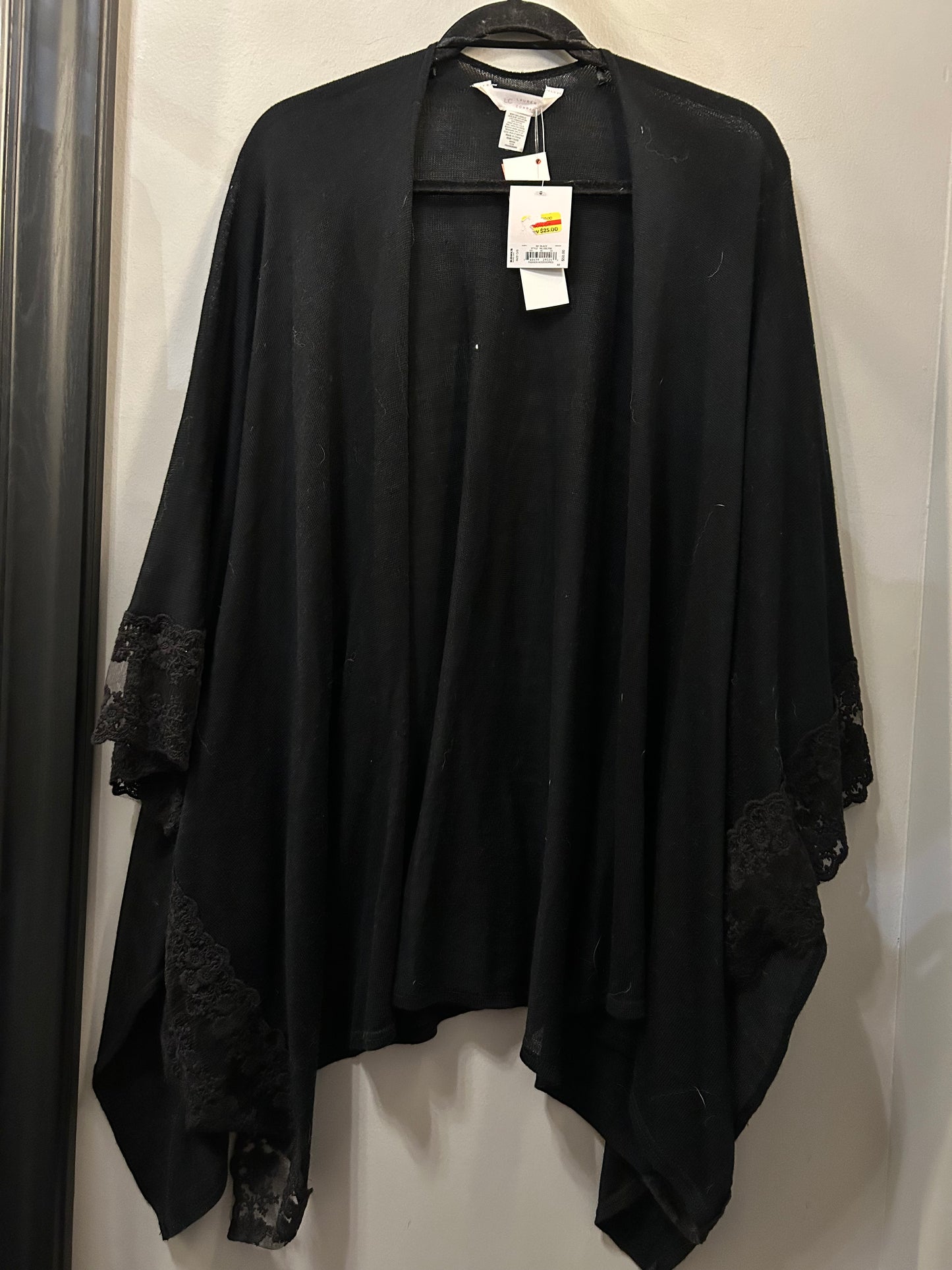 Shawl By Lc Lauren Conrad In Black, Size: Osfm