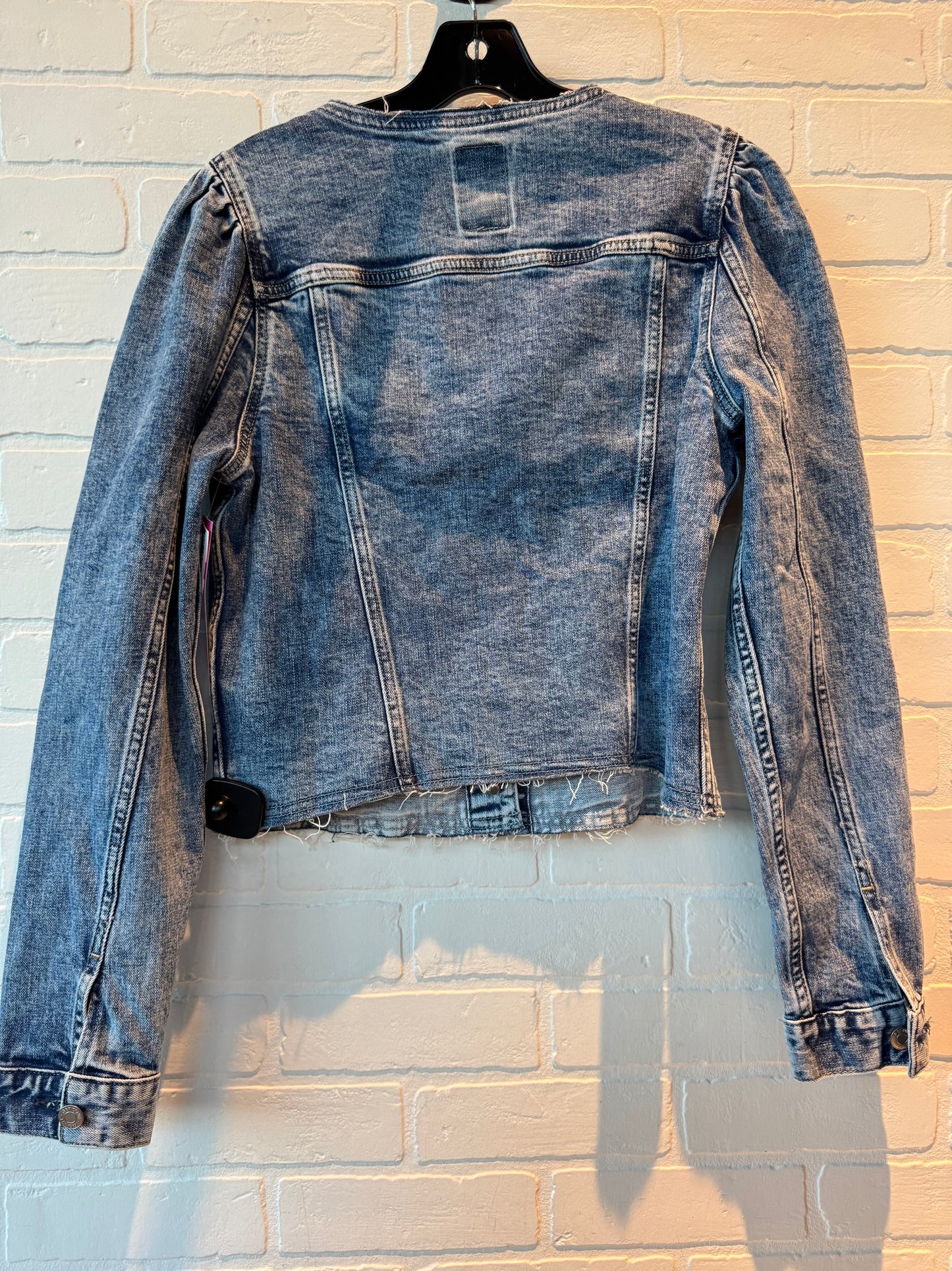 Jacket Denim By Gap In Blue Denim, Size: S