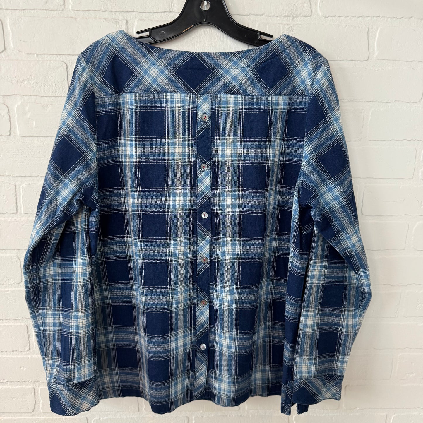 Top Long Sleeve By J. Jill In Blue, Size: M