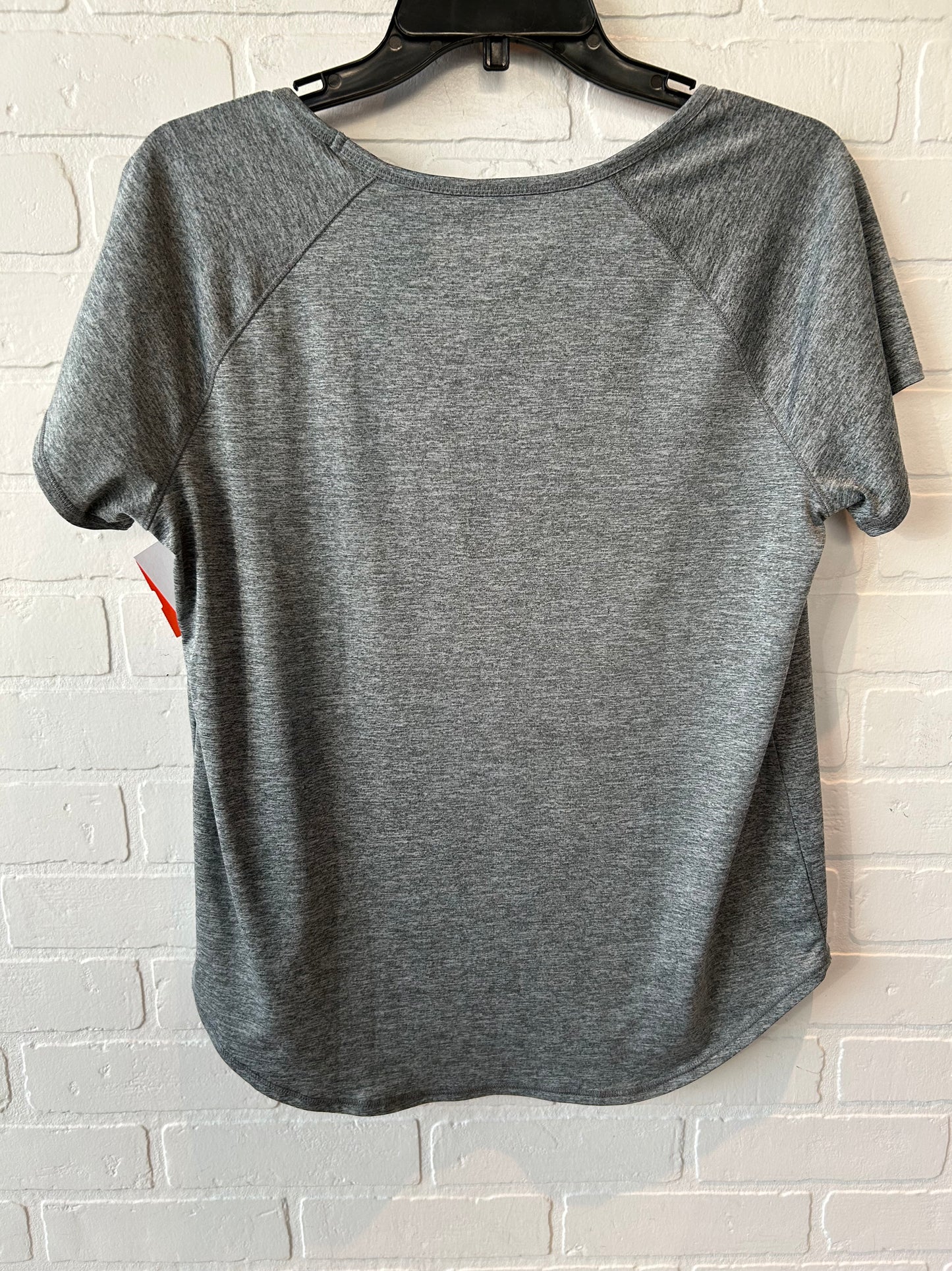 Athletic Top Short Sleeve By Rbx In Grey, Size: M