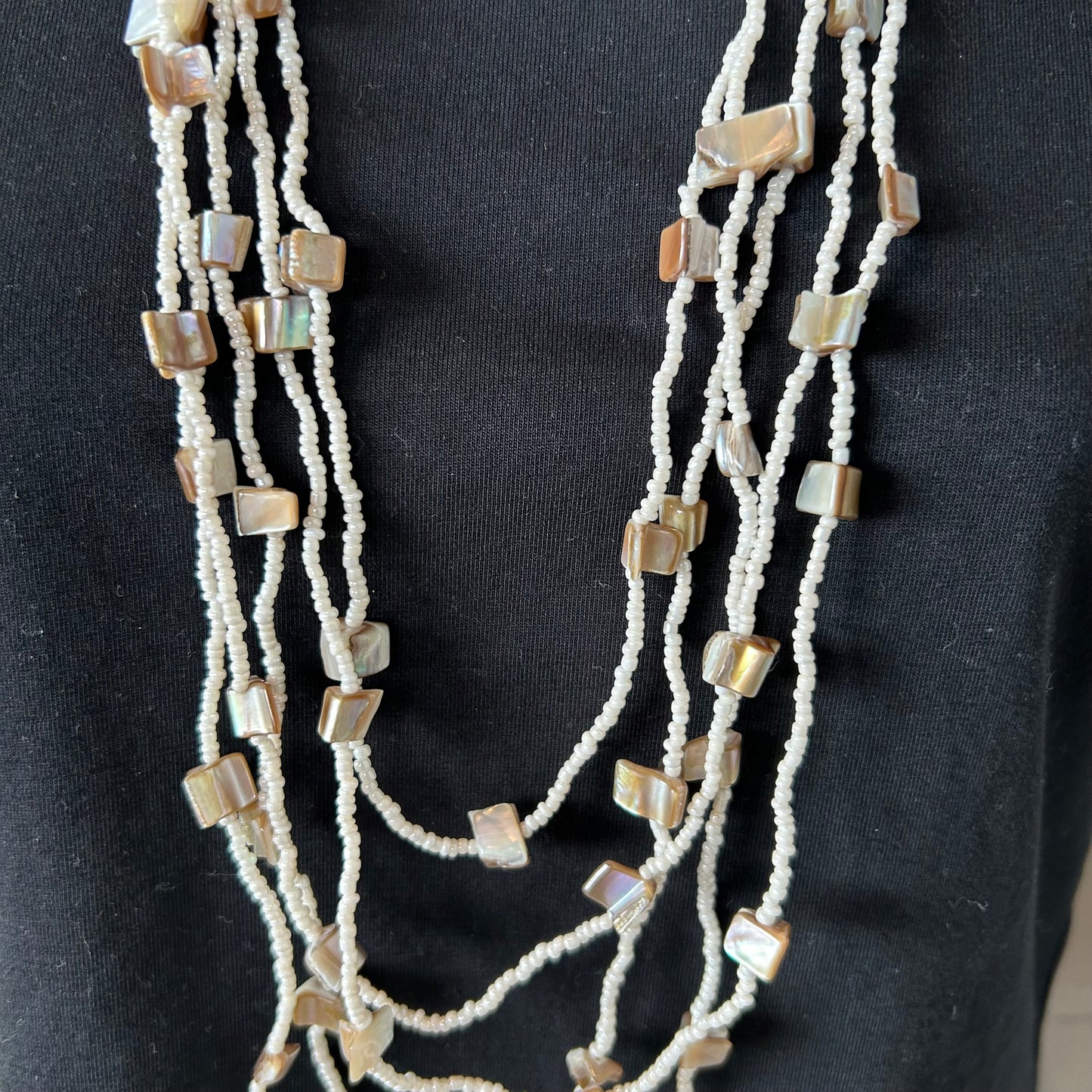 Necklace Layered By Clothes Mentor