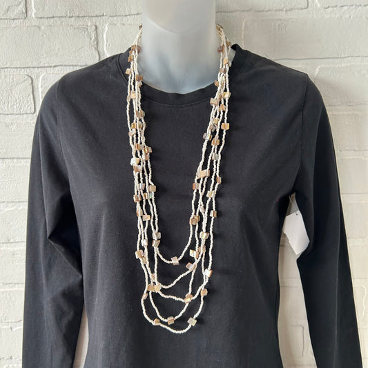 Necklace Layered By Clothes Mentor