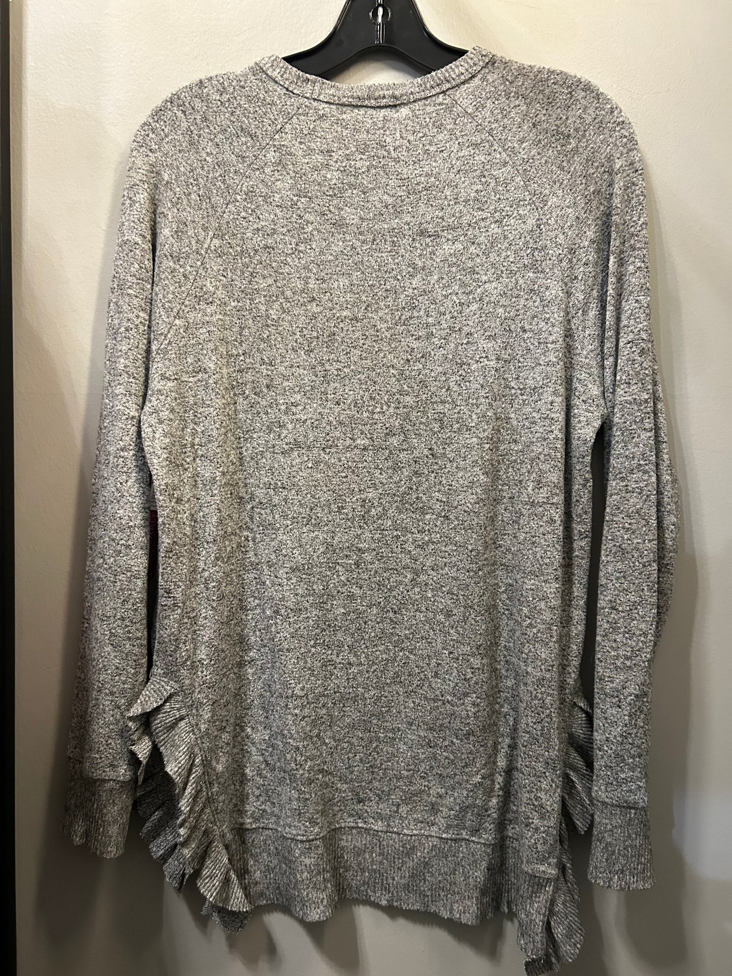 Top Long Sleeve By Free People In Grey, Size: S