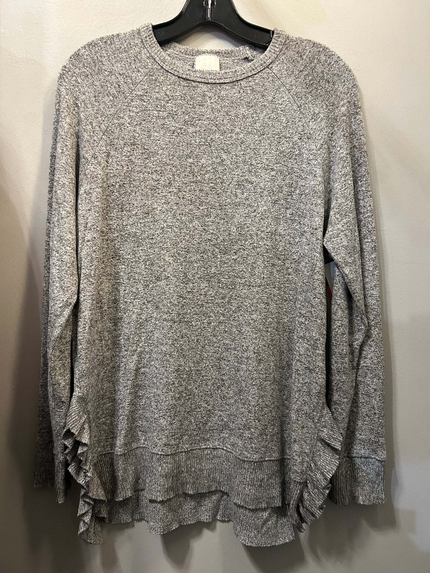 Top Long Sleeve By Free People In Grey, Size: S