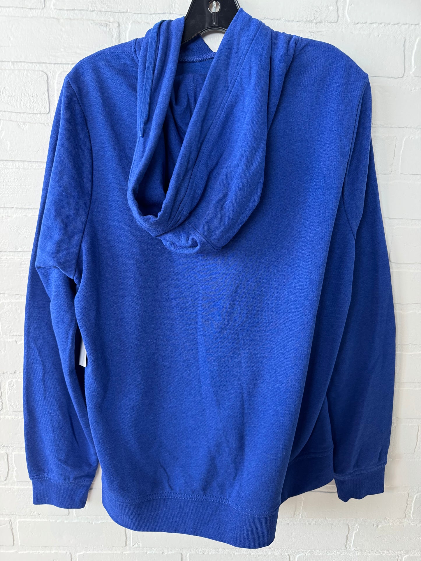 Athletic Sweatshirt Hoodie By Nike In Blue, Size: Xl