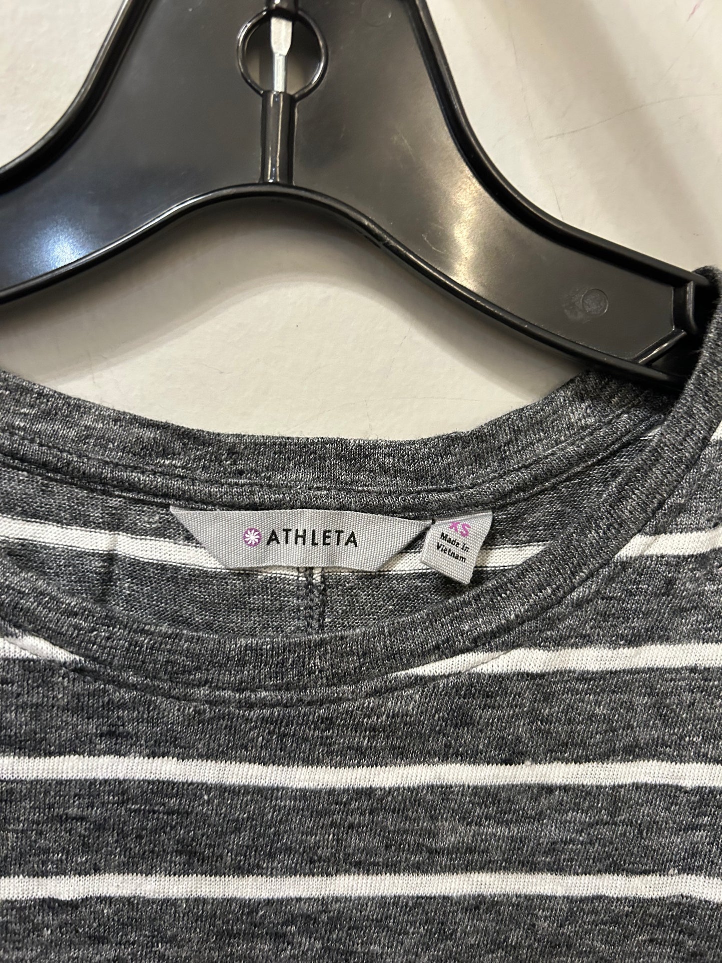 Athletic Tank Top By Athleta In Grey & White, Size: Xs