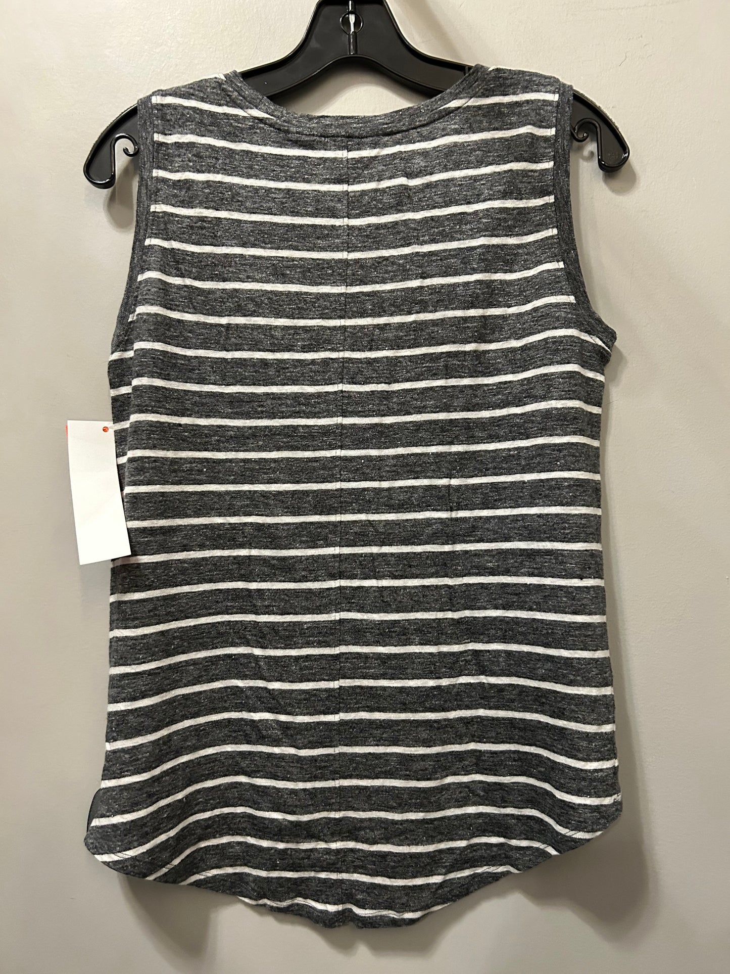 Athletic Tank Top By Athleta In Grey & White, Size: Xs