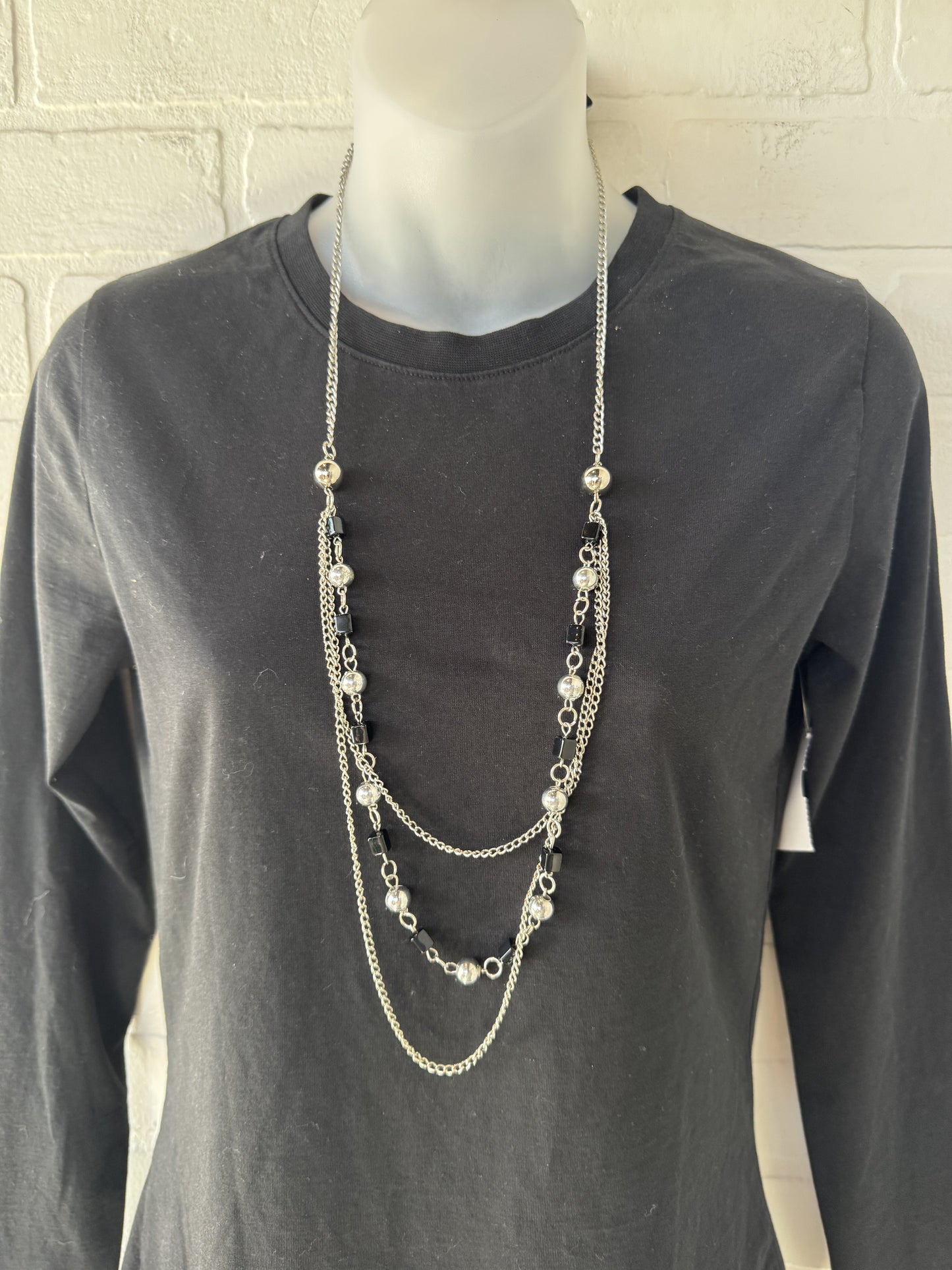 Necklace Layered By Clothes Mentor