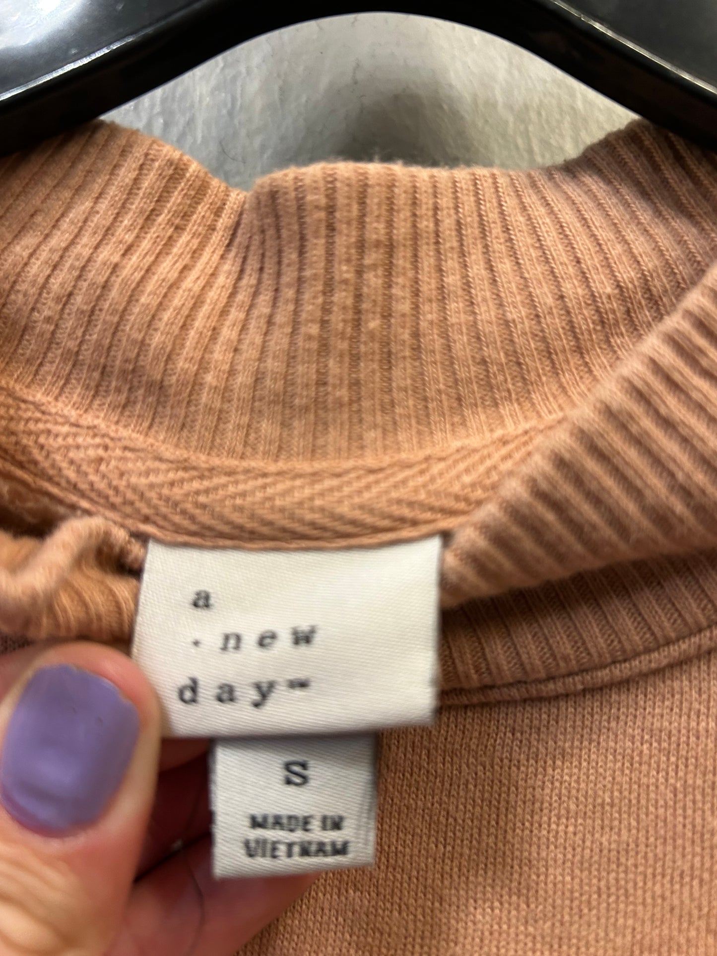 Sweatshirt Crewneck By A New Day In Pink, Size: S