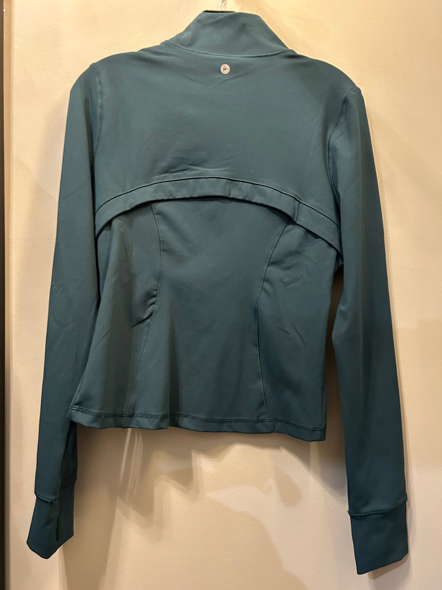 Athletic Jacket By 90 Degrees By Reflex In Teal, Size: M