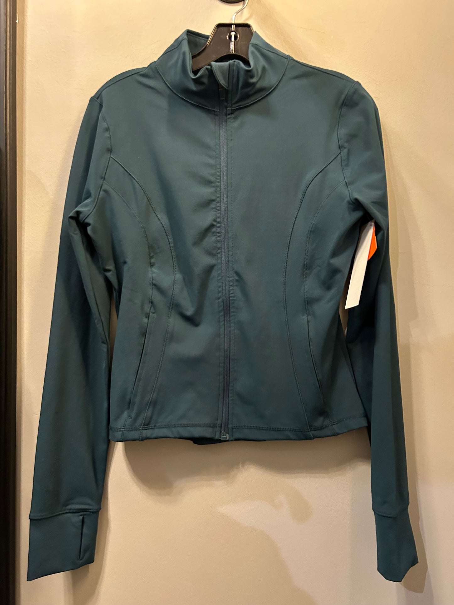 Athletic Jacket By 90 Degrees By Reflex In Teal, Size: M