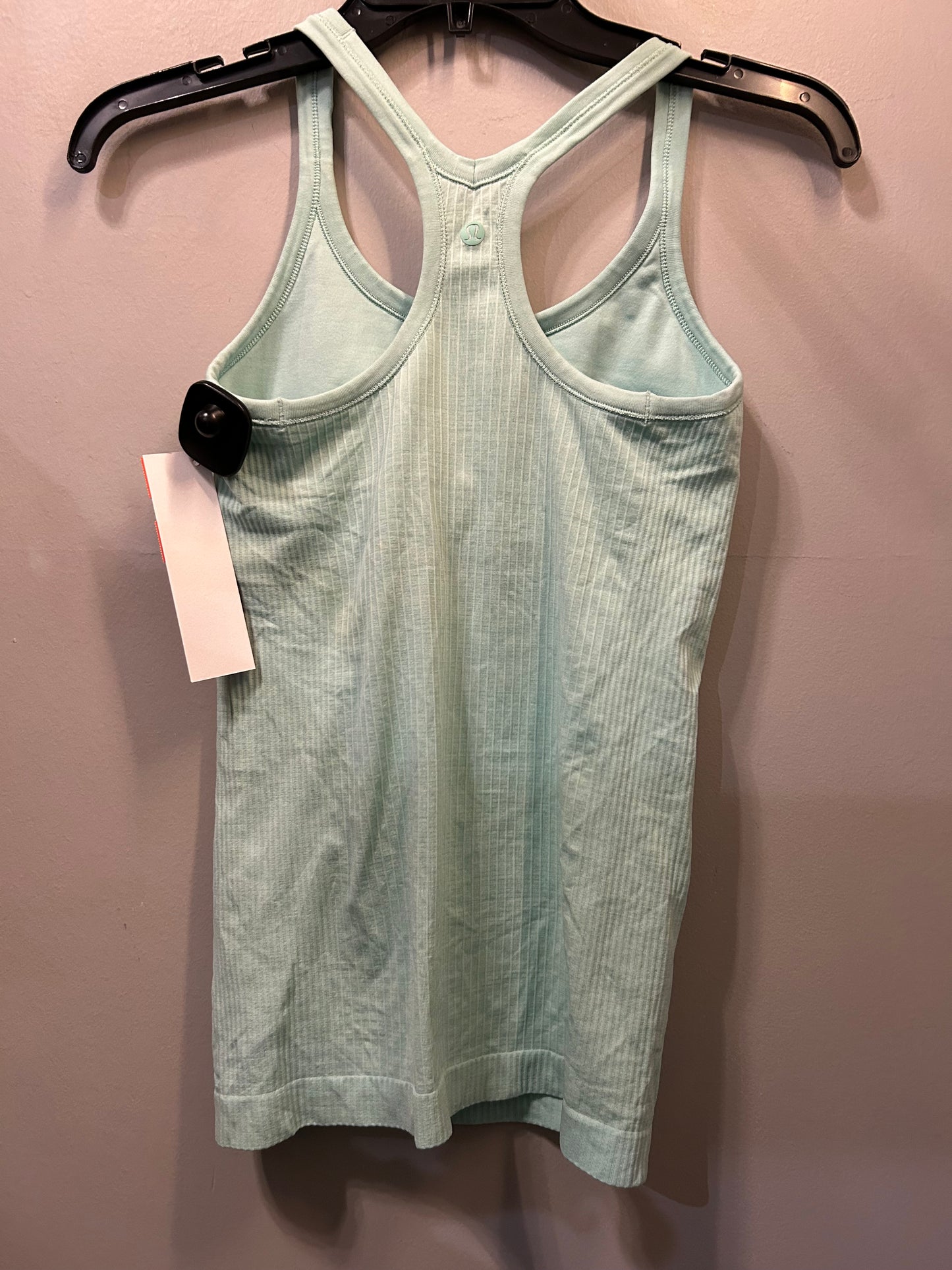 Athletic Tank Top By Lululemon In Aqua, Size: S