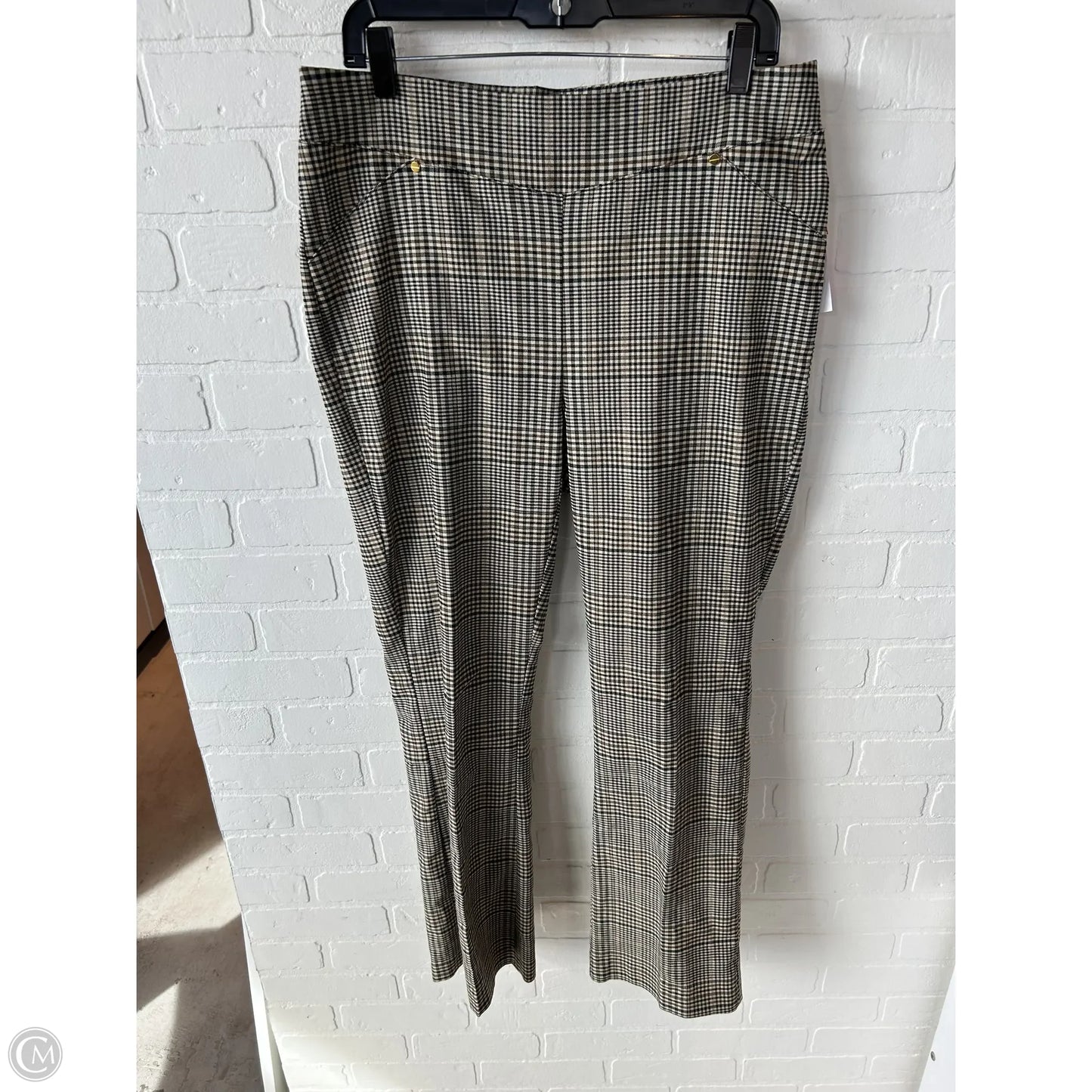 Pants Dress By Clothes Mentor In Brown & Tan, Size: 14