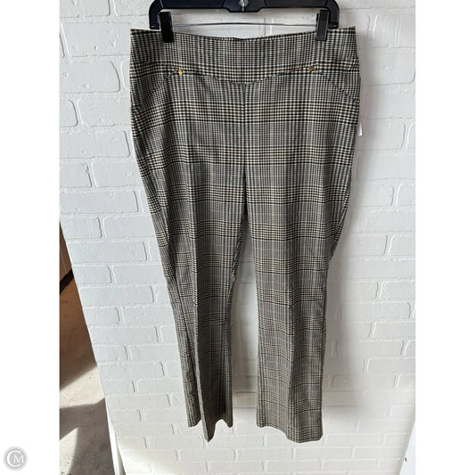 Pants Dress By Clothes Mentor In Brown & Tan, Size: 14