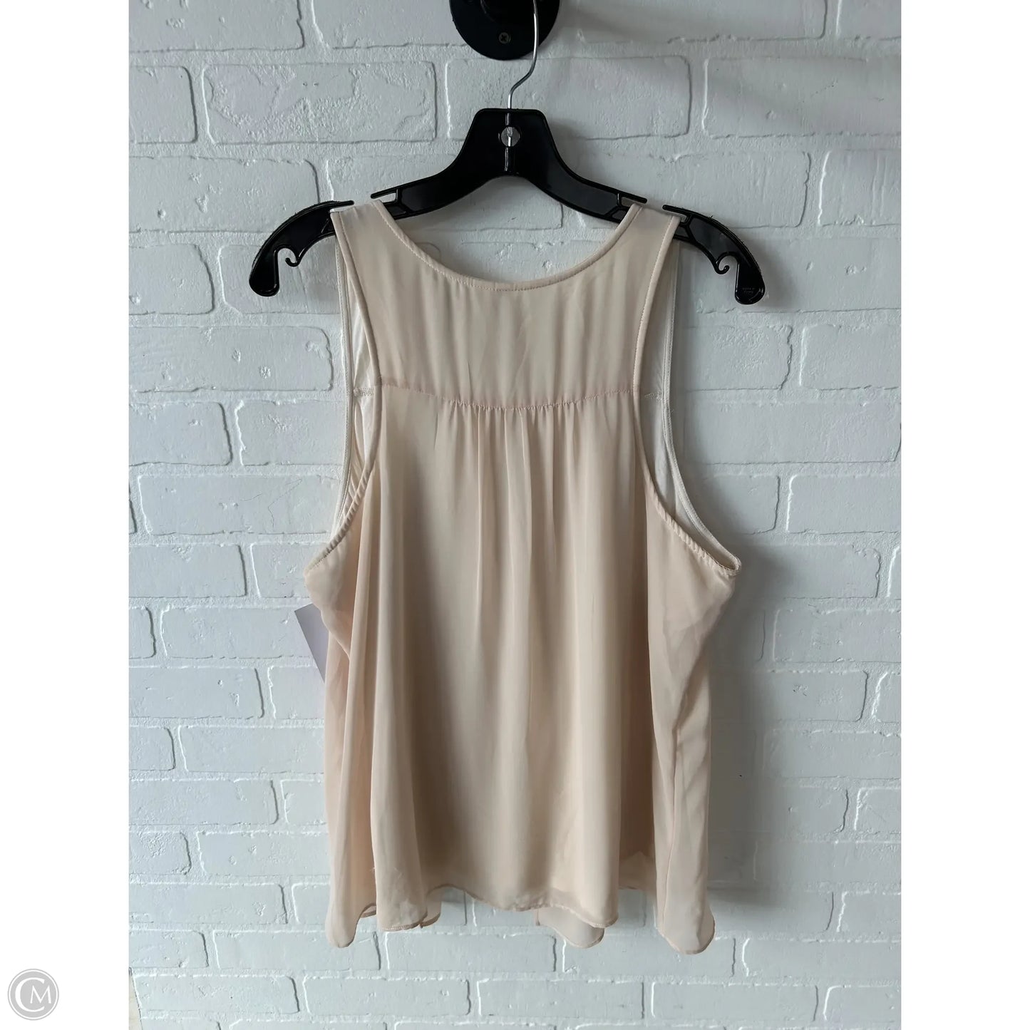 Top Sleeveless By Lc Lauren Conrad In Peach, Size: Xl