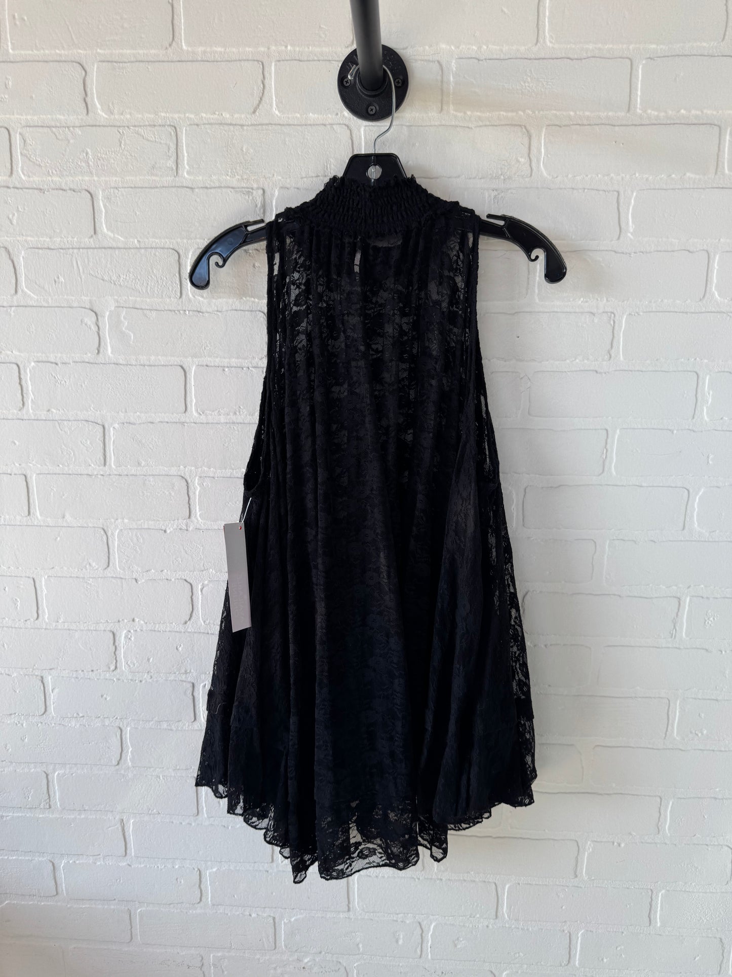 Top Sleeveless By Free People In Black, Size: M