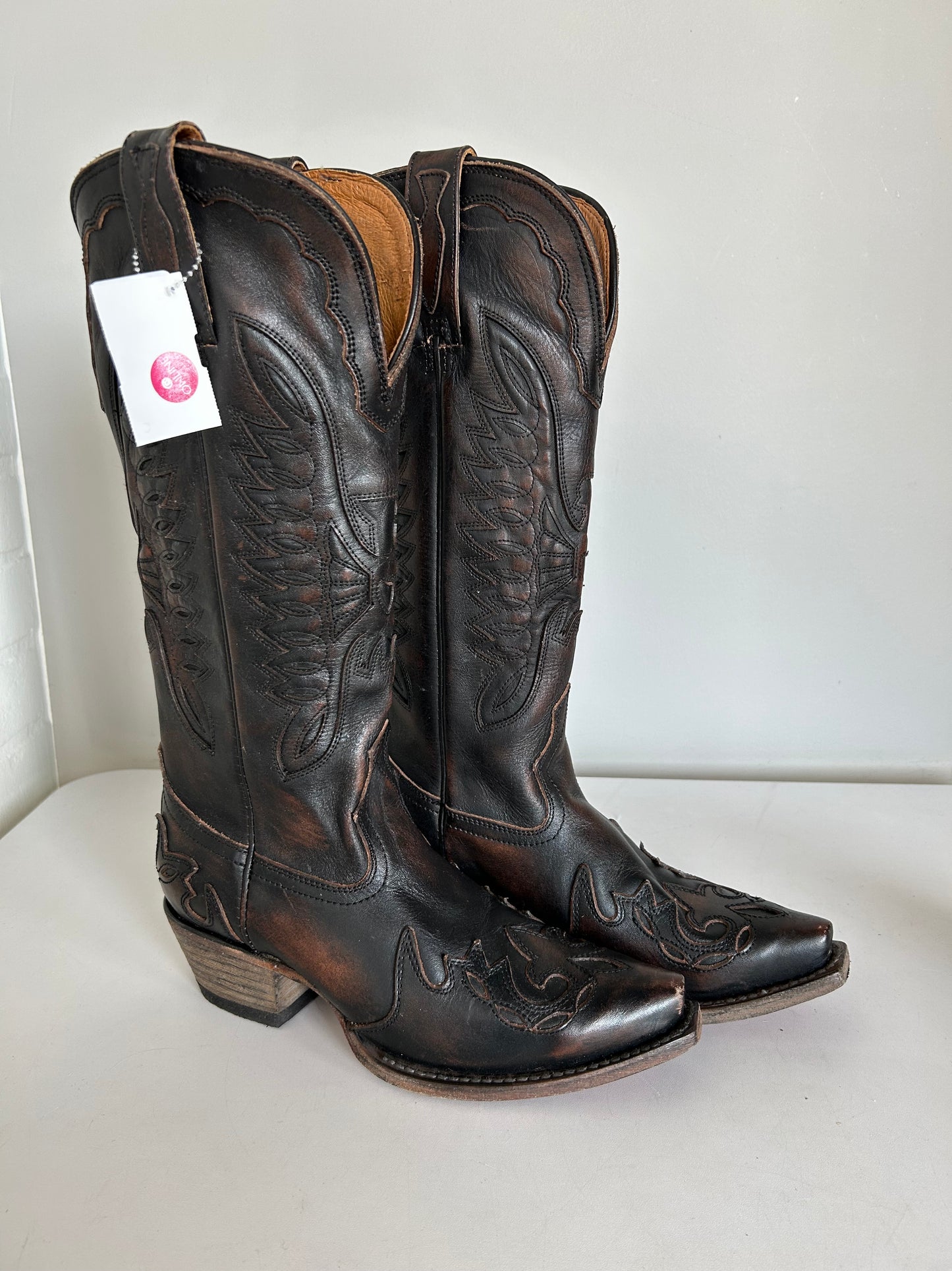 Boots Western By Freebird In Brown, Size: 6