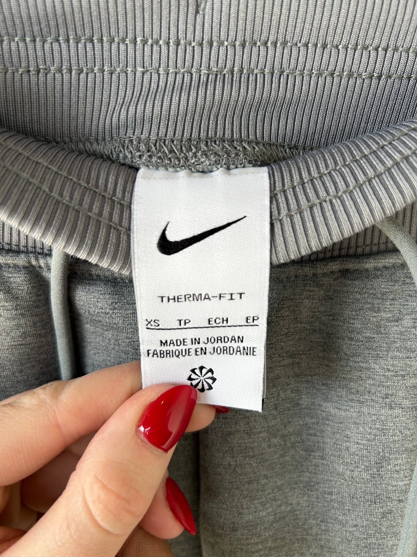 Athletic Pants By Nike In Grey, Size: 2