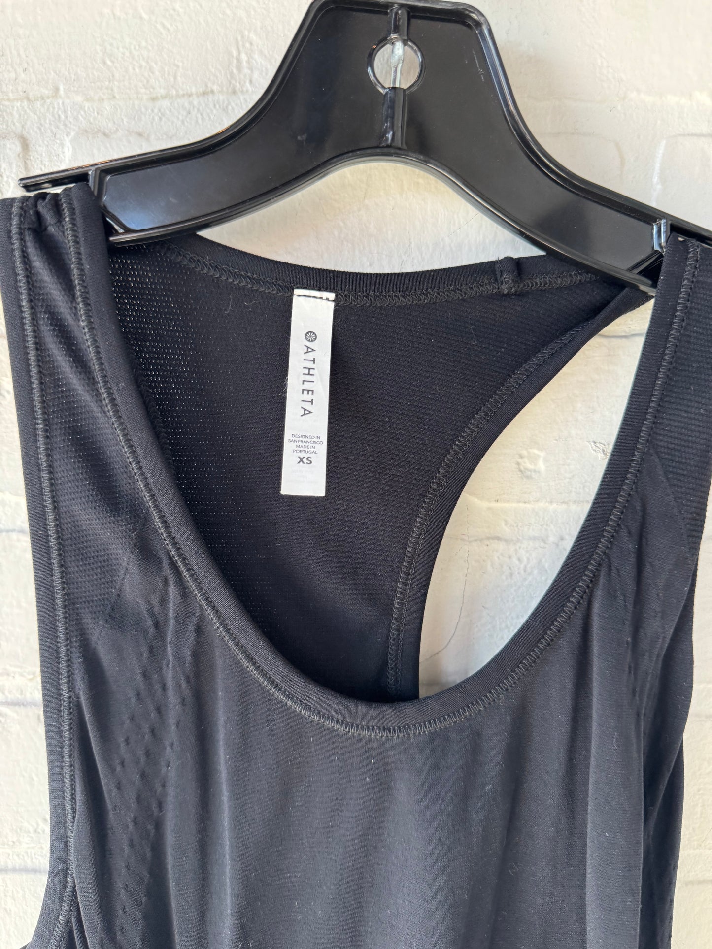 Athletic Tank Top By Athleta In Black, Size: Xs