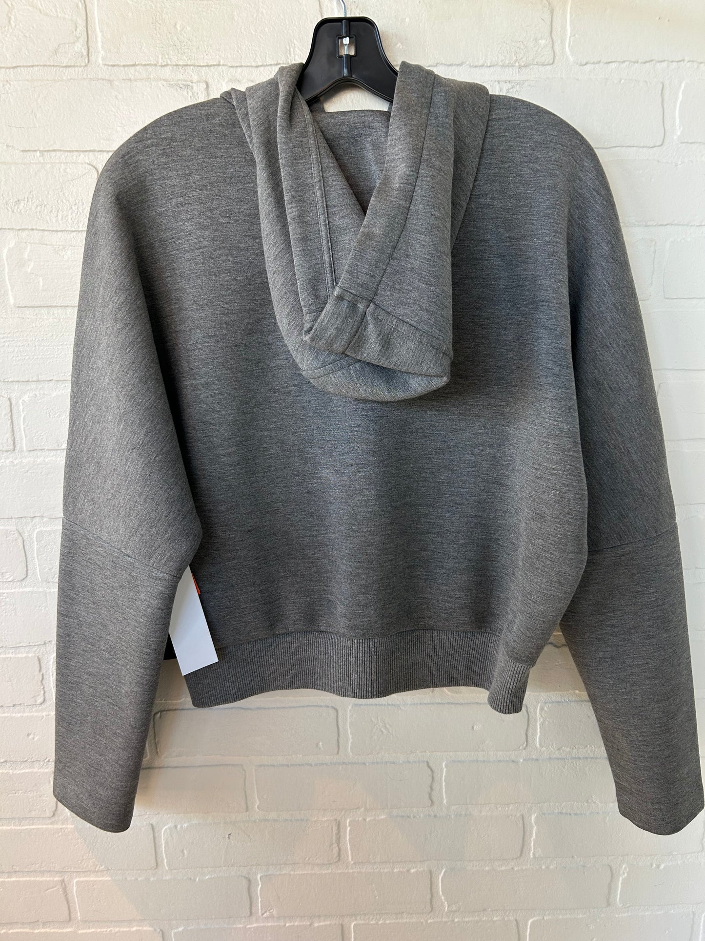 Athletic Sweatshirt Hoodie By Sweaty Betty In Grey, Size: S