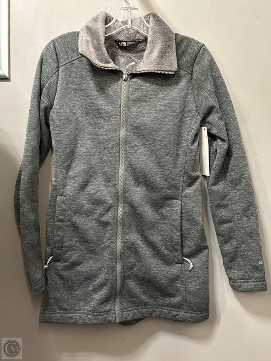 Jacket Fleece By The North Face In Green & Grey, Size: S