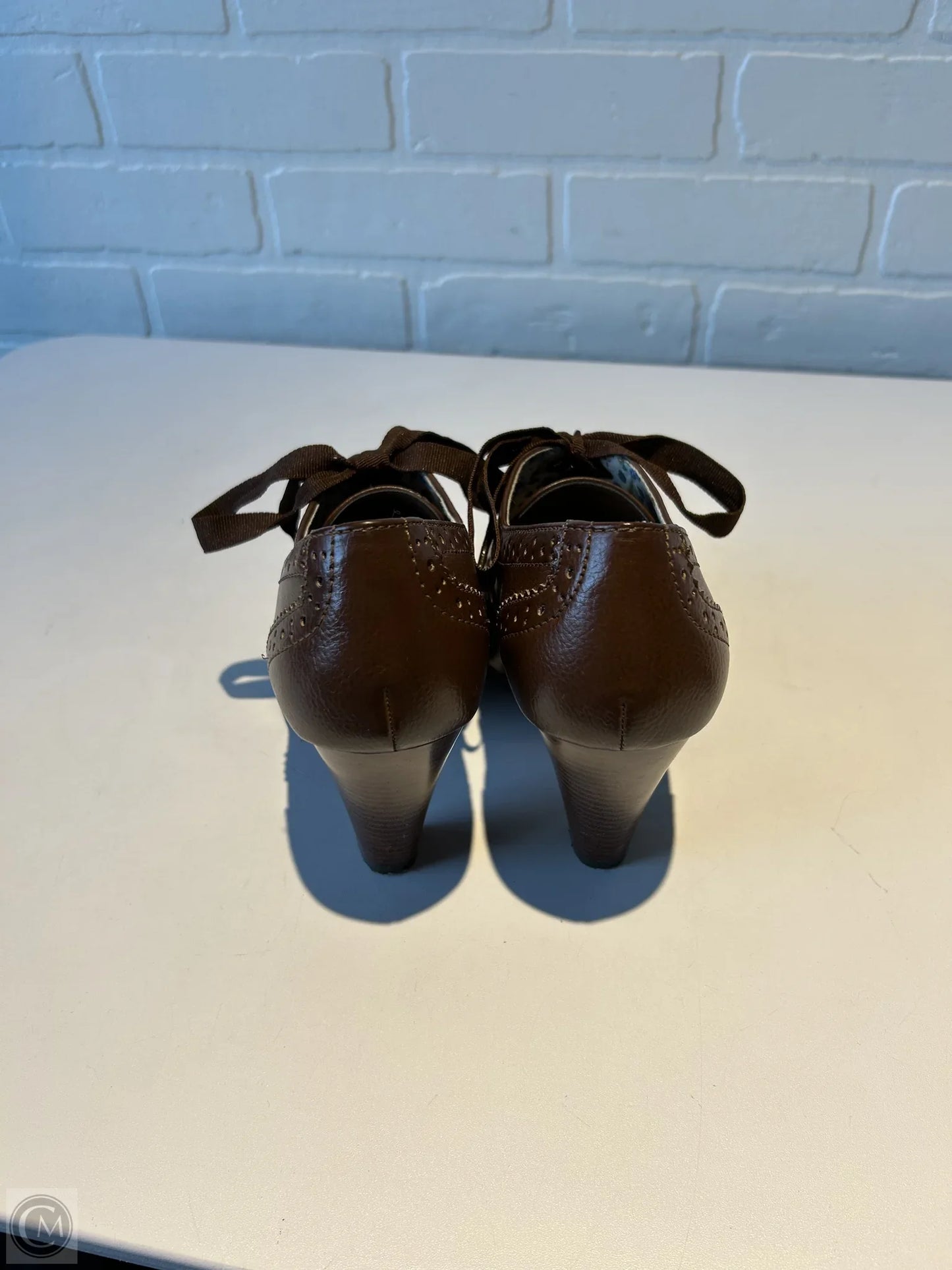 Shoes Heels Block By American Eagle In Brown, Size: 6