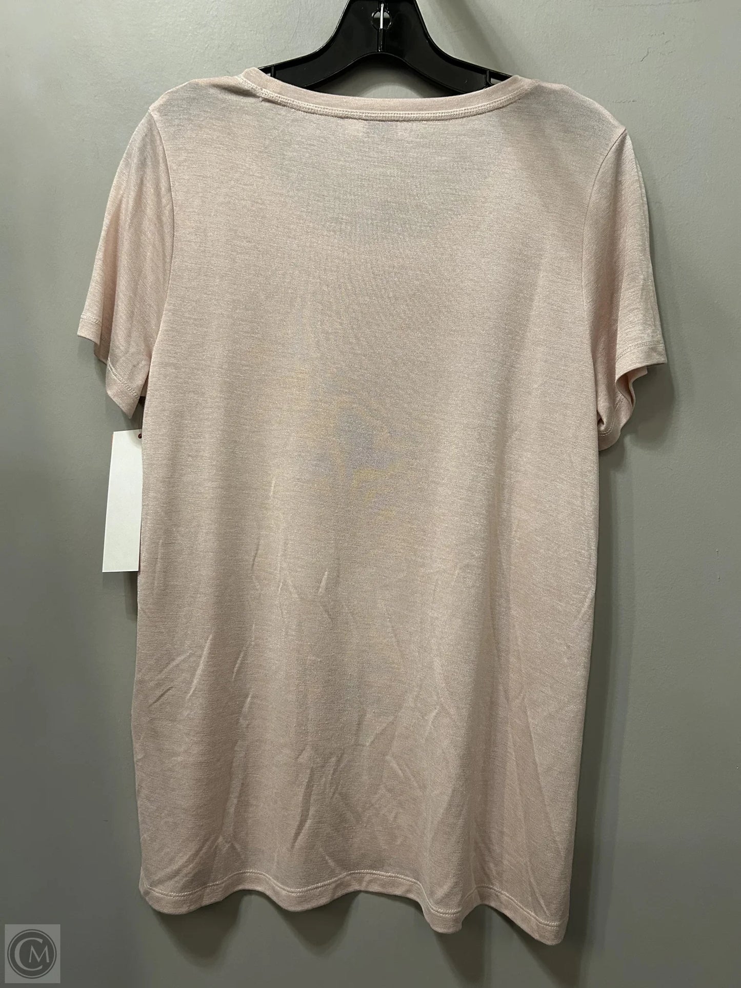 Top Short Sleeve By Vince In Pink, Size: M