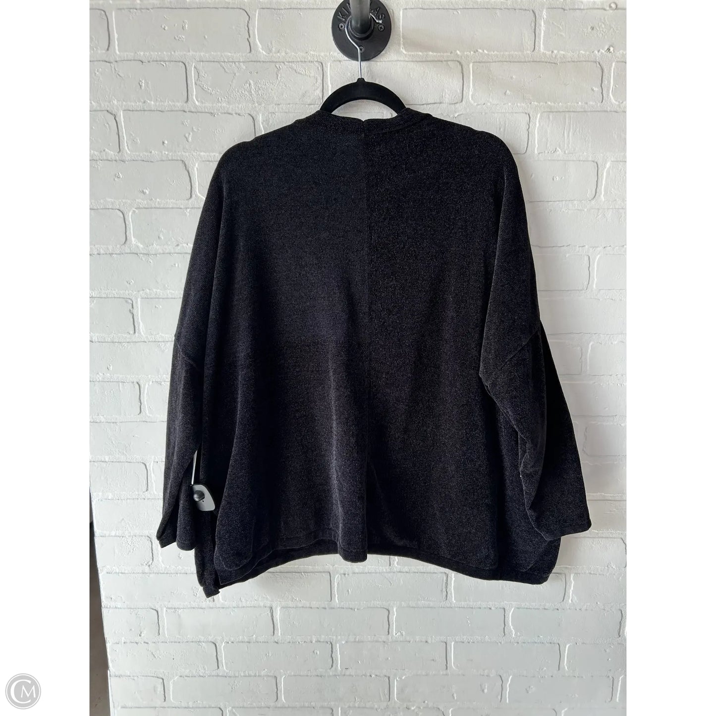 Sweater Cardigan By WYNNE LOUNGE In Black, Size: M