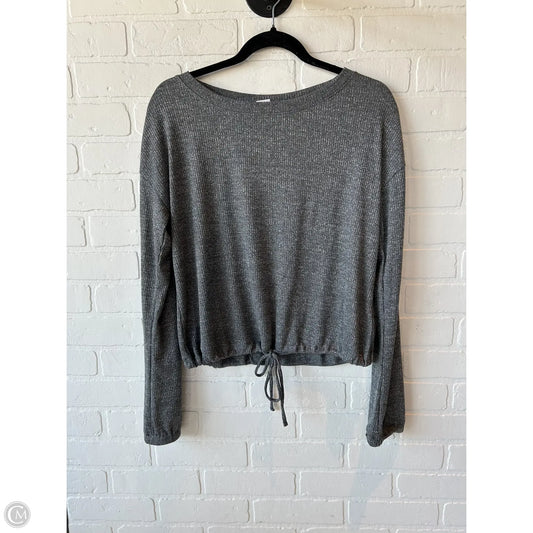 Top Long Sleeve By Gap In Grey, Size: M