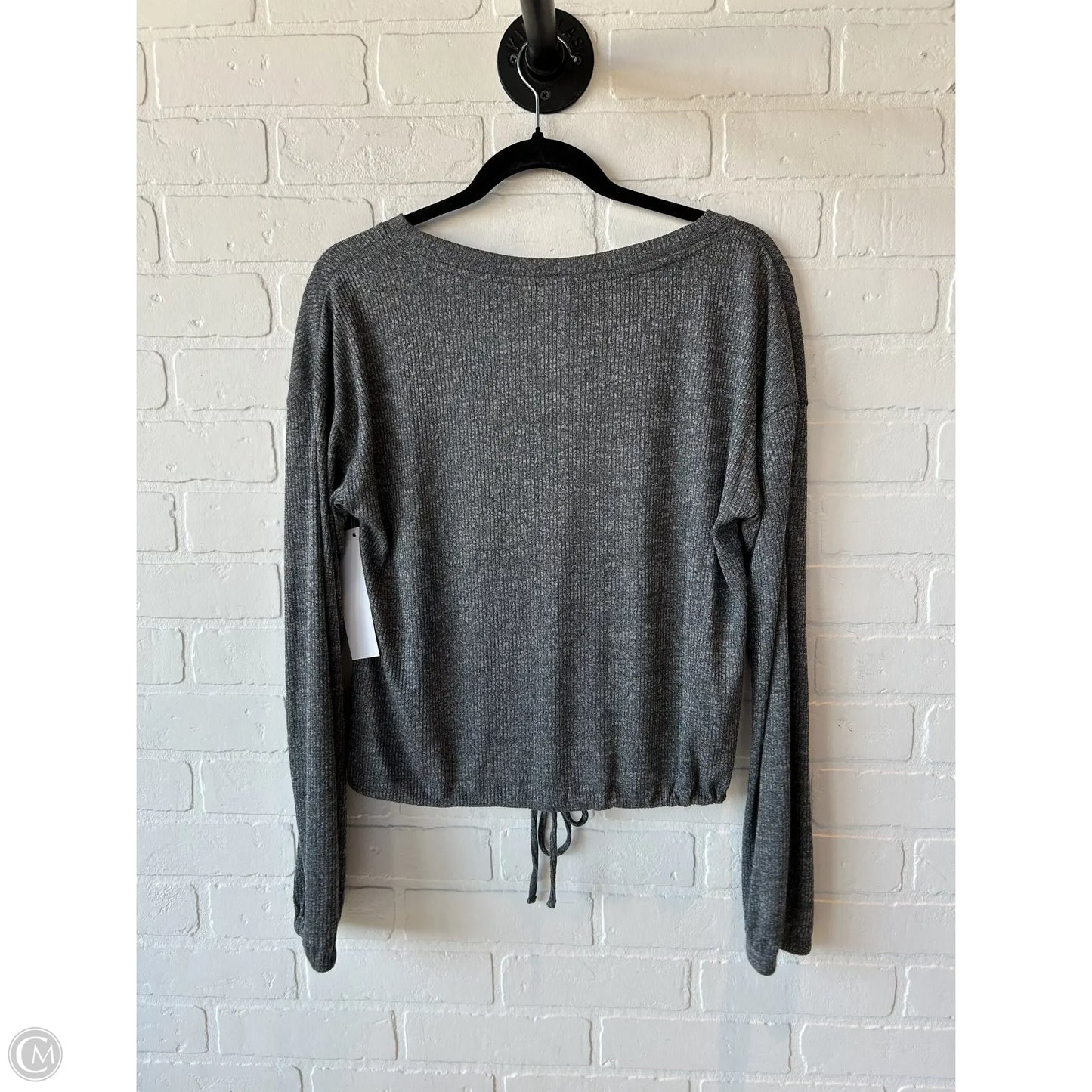 Top Long Sleeve By Gap In Grey, Size: M