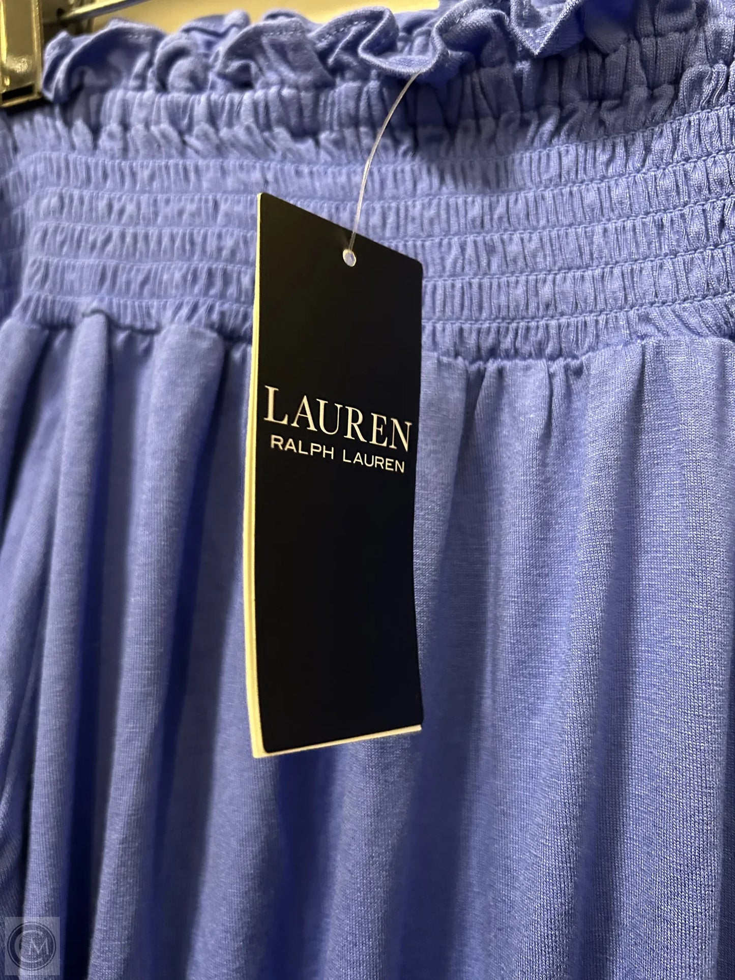 Top Long Sleeve By Lauren By Ralph Lauren In Blue, Size: M