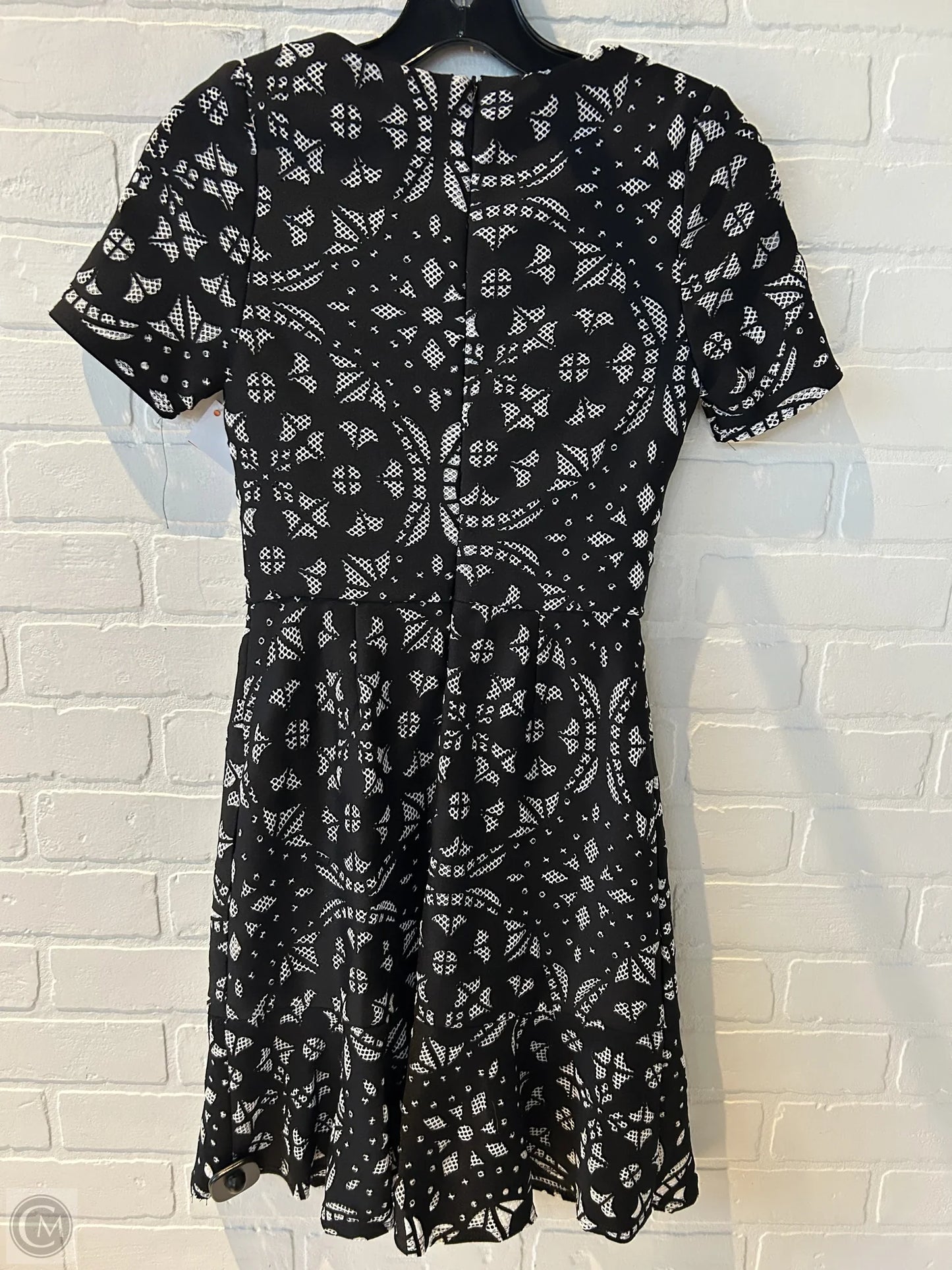 Dress Party Short By Aqua In Black & White, Size: Xs